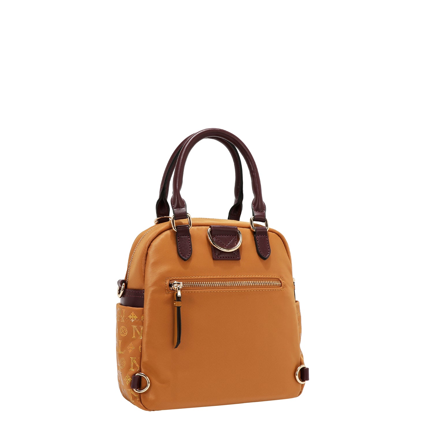 MULTIPURPOSE BAG WITH MONOGRAM LOGO (CAMEL)