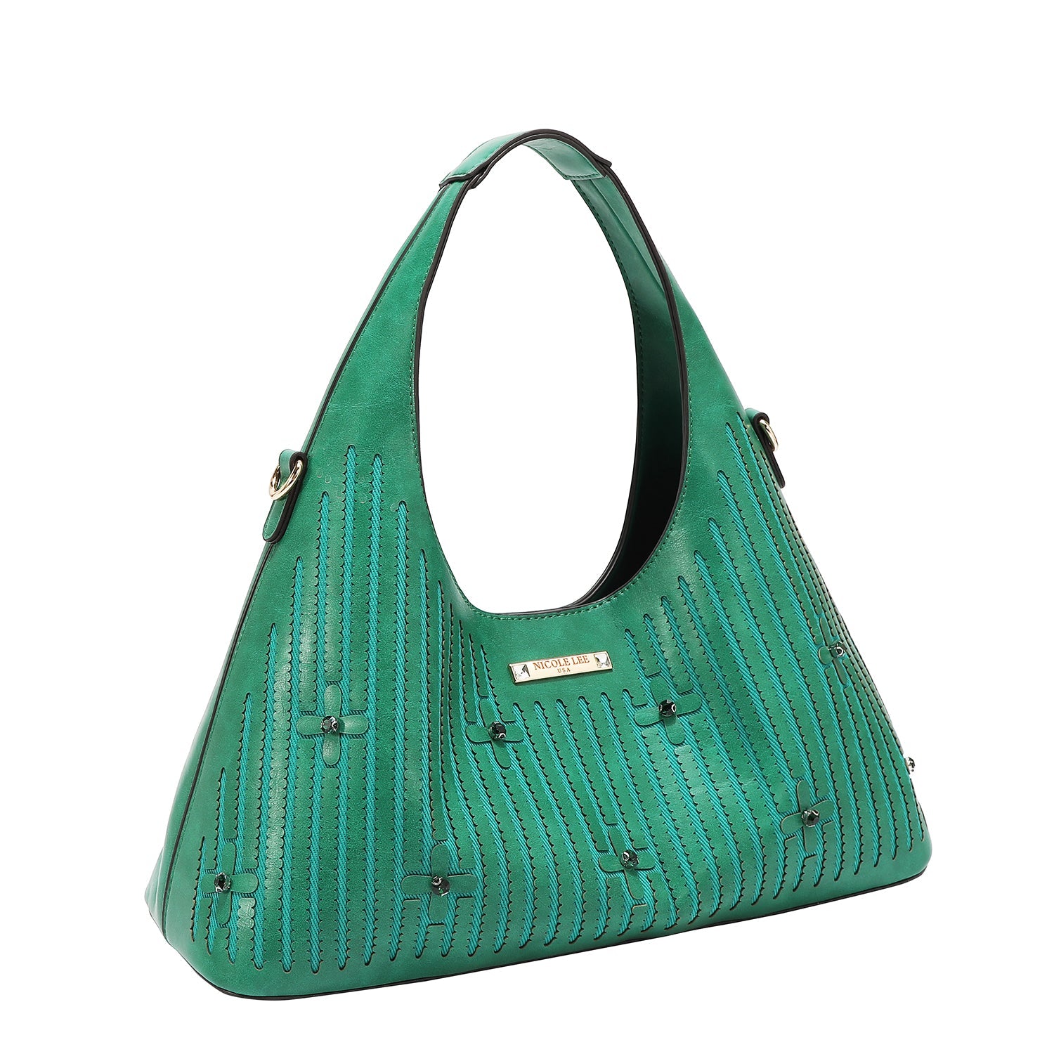 BORSA CON CUCITURA (VERDE)