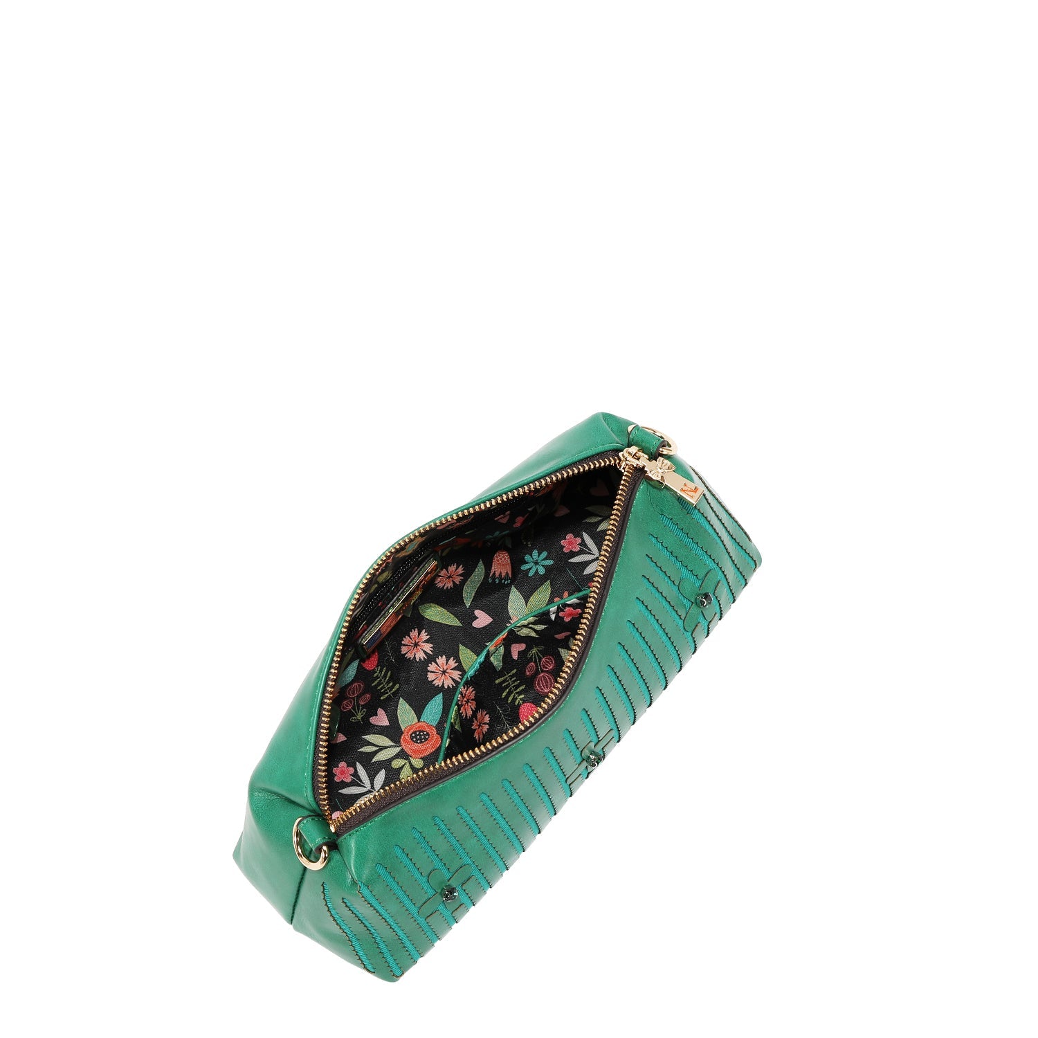 BORSA CON CUCITURA (VERDE)