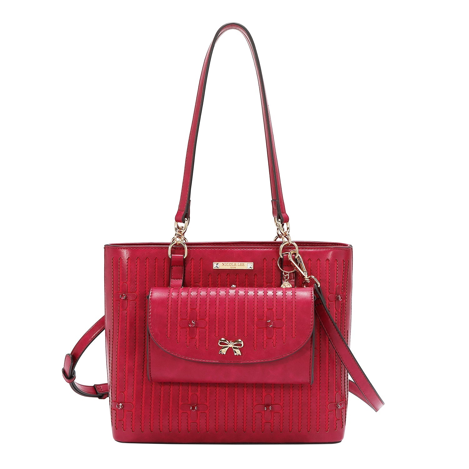EINKAUFTASCHE MIT NÄHTEN (ROSA)