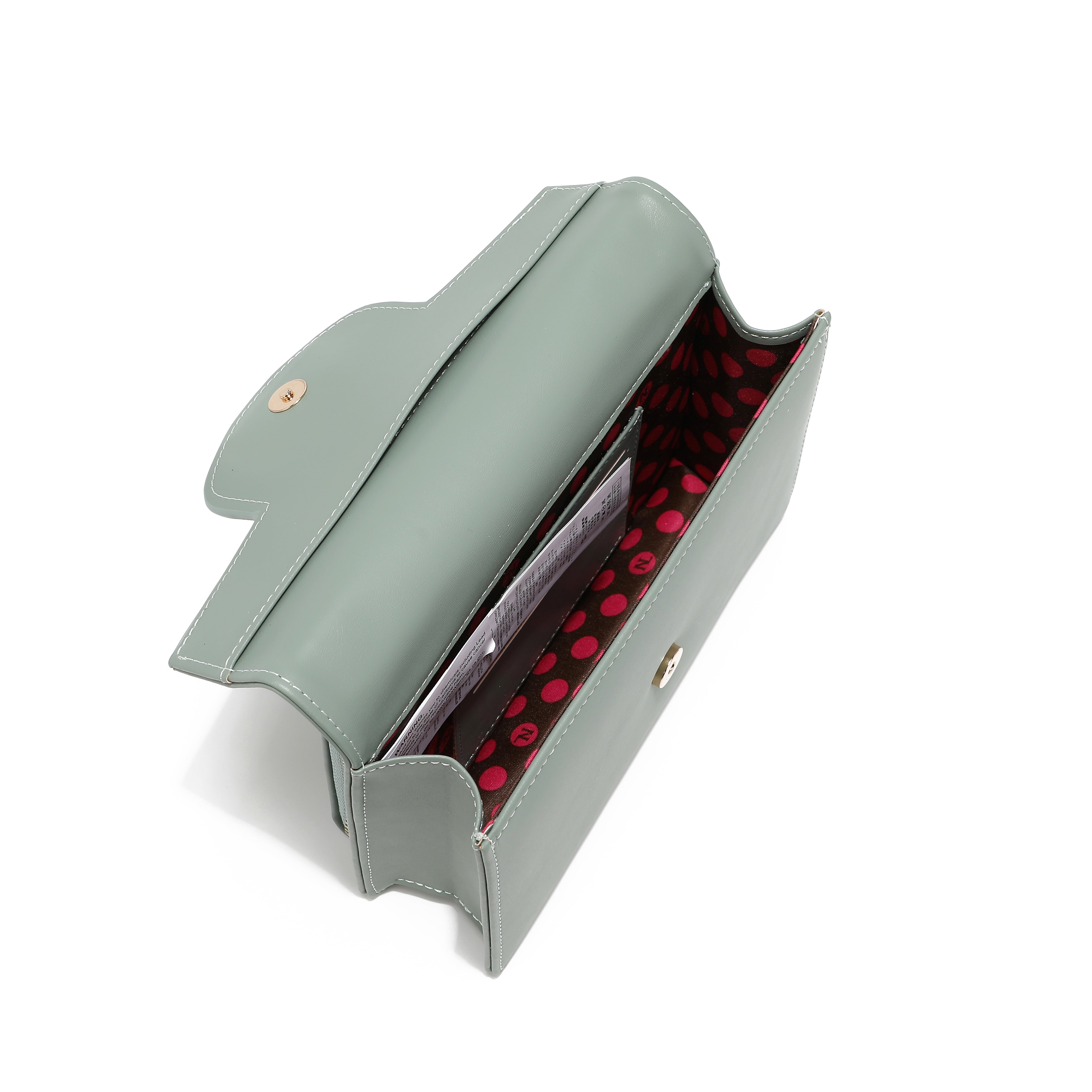 REMI GRAY CROSSBODY WALLET