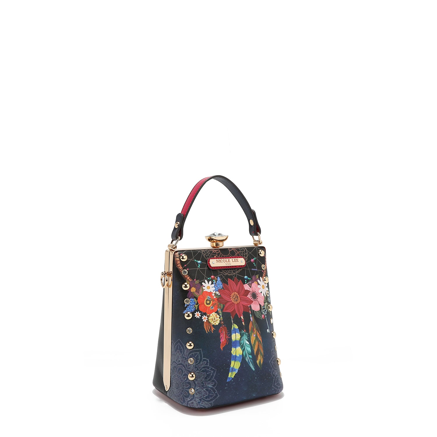 BORSA CON PICCOLO DIAMANTE (<tc>DREAM COMES TRUE</tc>)