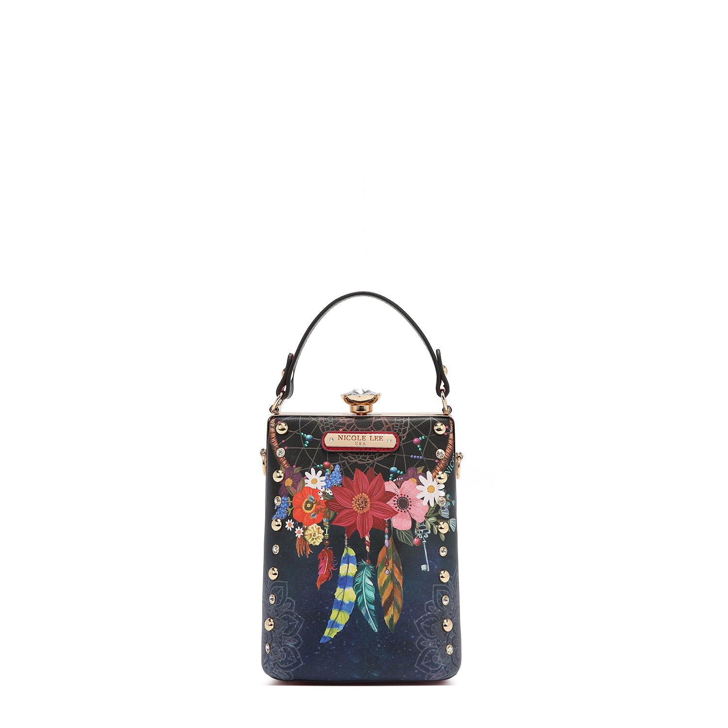 BORSA CON PICCOLO DIAMANTE (<tc>DREAM COMES TRUE</tc>)