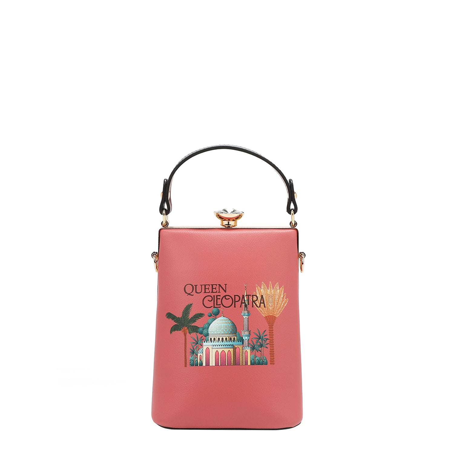 BORSA CON PICCOLO DIAMANTE (<tc>QUEEN CLEOPATRA</tc>)