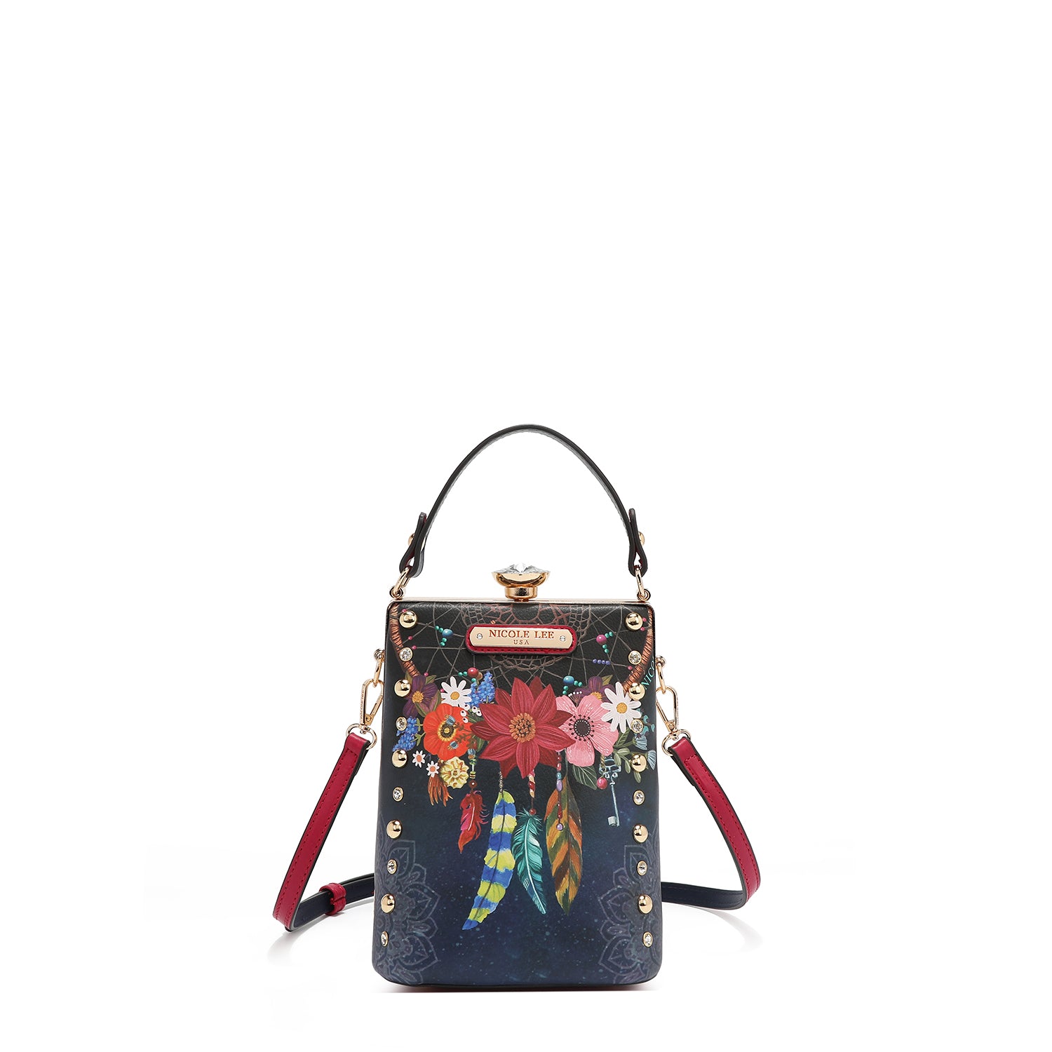 BORSA CON PICCOLO DIAMANTE (<tc>DREAM COMES TRUE</tc>)