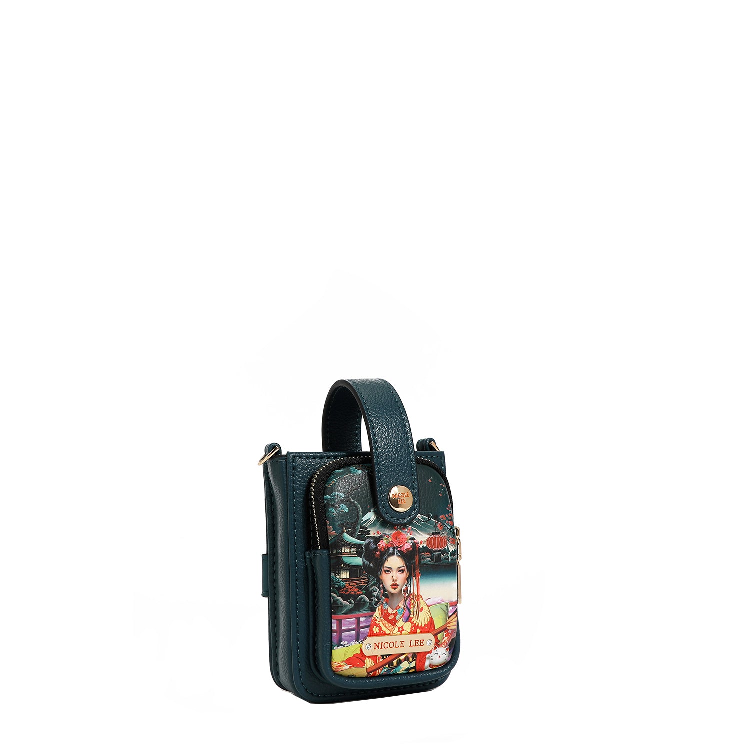 CROSSBODY PHONE CASE WITH STRAP (<tc>AKIKO LA BELLEZA</tc>)