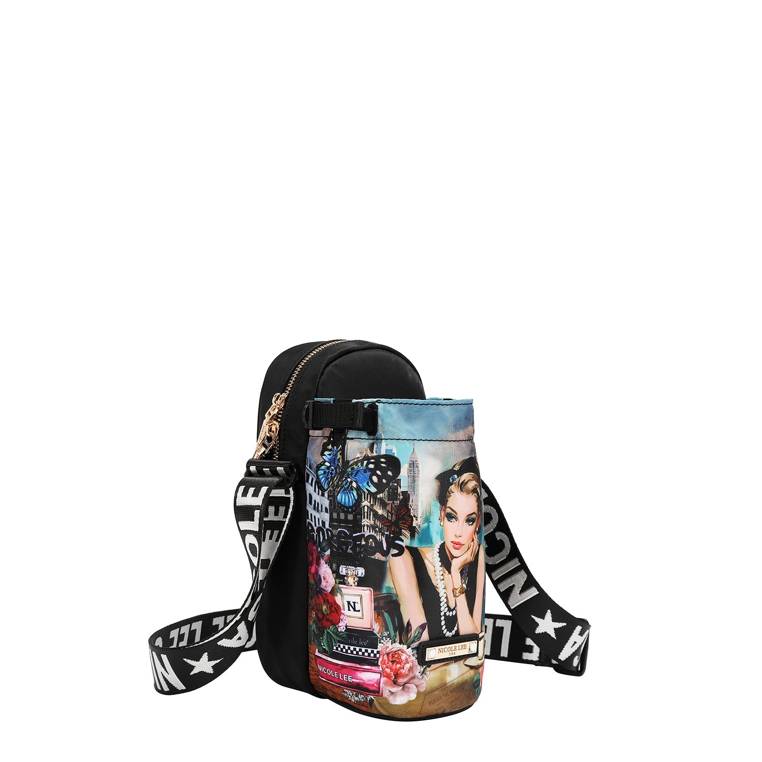 CROSSBODY BAG WITH BOTTLE HOLDER (SABINA IMAGINES)