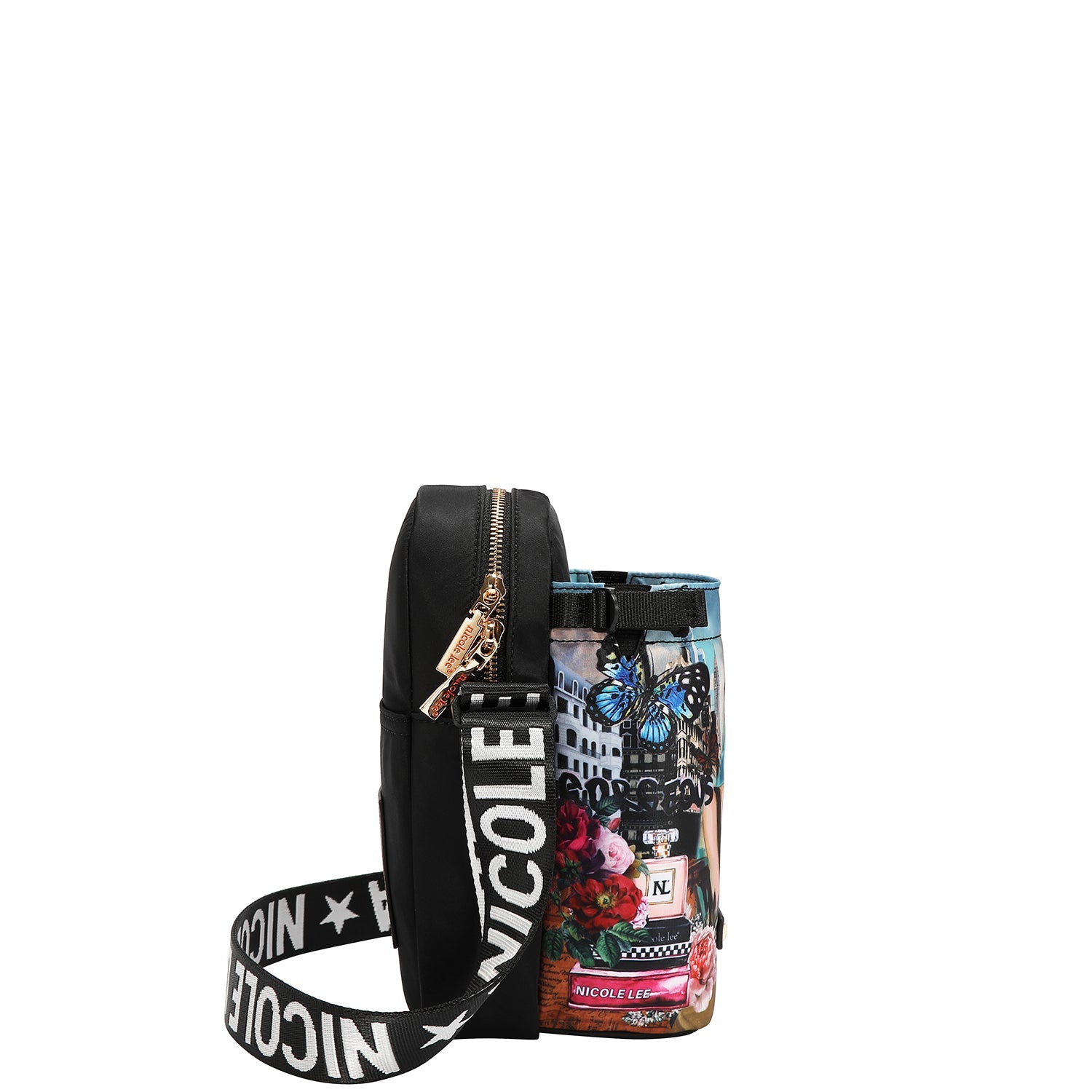 CROSSBODY BAG WITH BOTTLE HOLDER (SABINA IMAGINES)