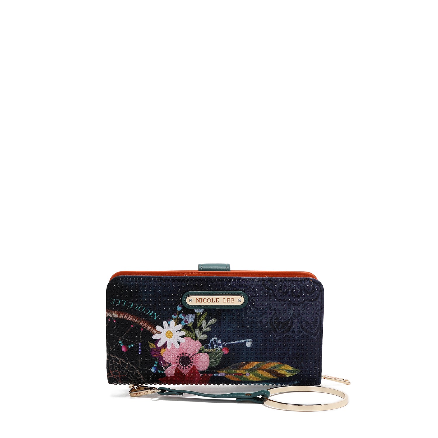 CARTERA PLEGABLE CON LA FIRMA DE NL CON CORREA (DREAM COMES TRUE)