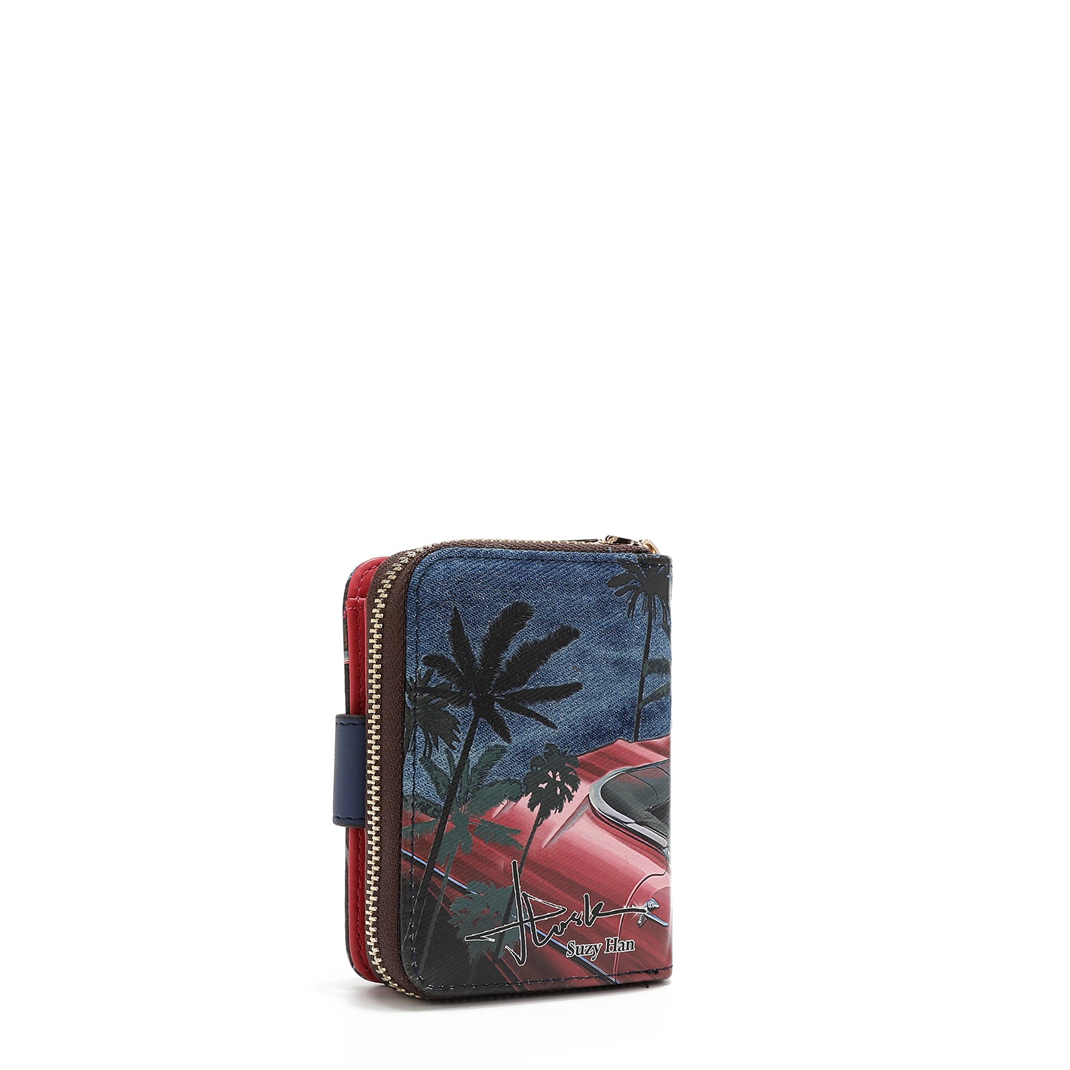 DENIM HEART FOLDABLE WALLET (<tc><tc>Hollywood Drive</tc></tc>)