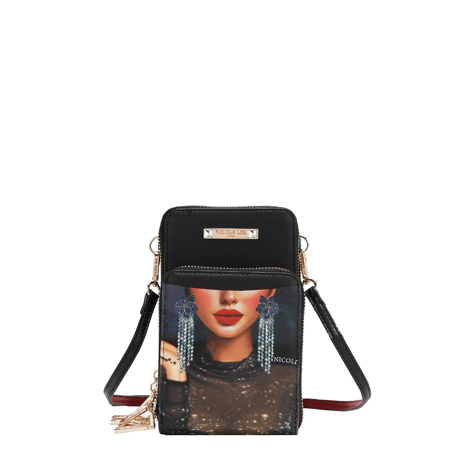 BORSA A TRACOLLA MULTIFUNZIONALE PER CELLULARE (<tc>SAMANTHA LA BELLEZA</tc>)