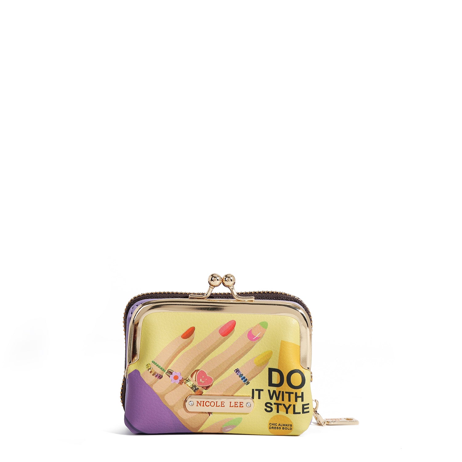 MINI-JULIA-Brieftasche (Nagellack)