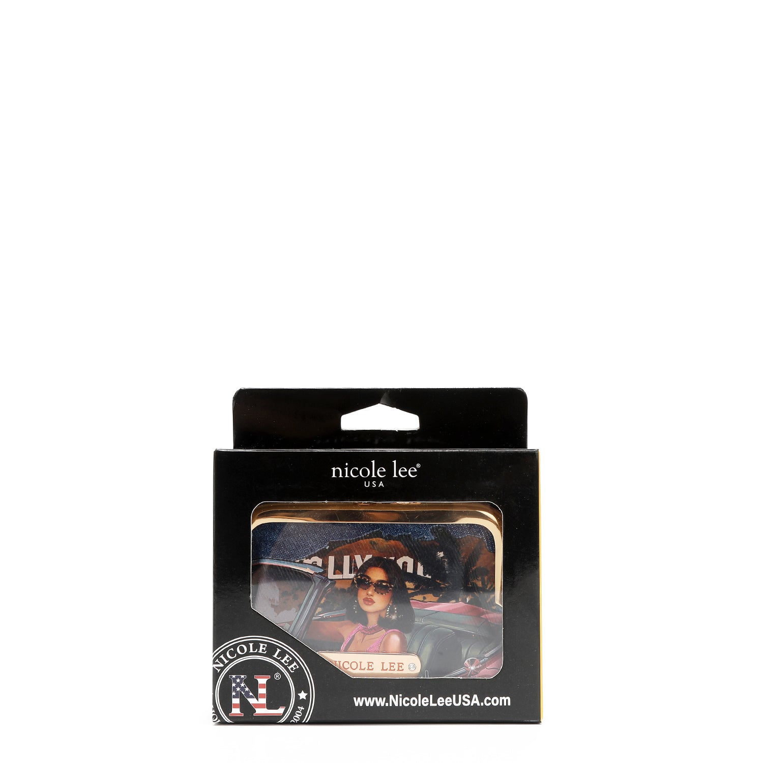 MINI JULIA DENIM WALLET (<tc><tc>Hollywood Drive</tc></tc>)