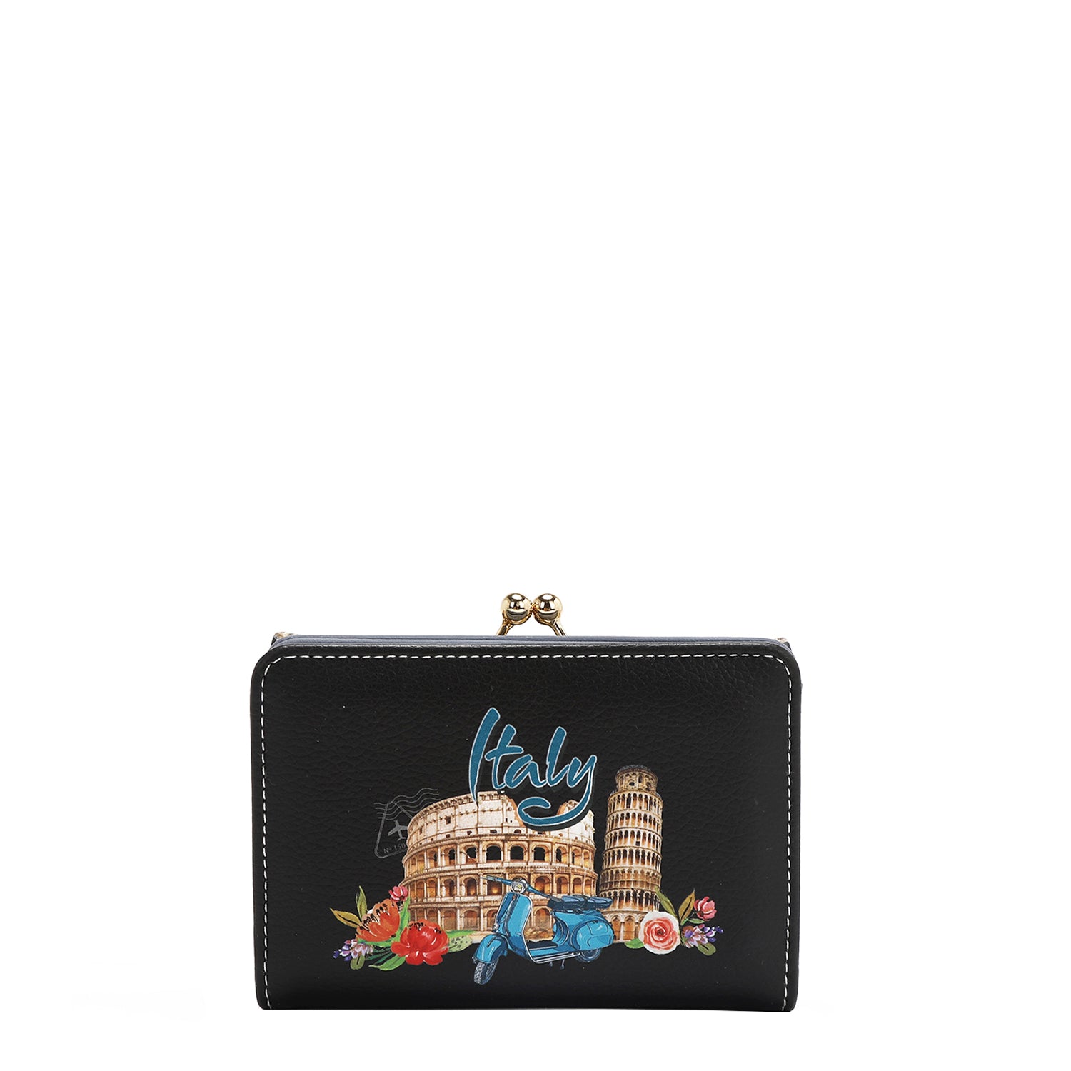 PORTAFOGLIO AGUSTINA TRIFOLD (<tc>MARTHA TRAVELS ITALY</tc>)