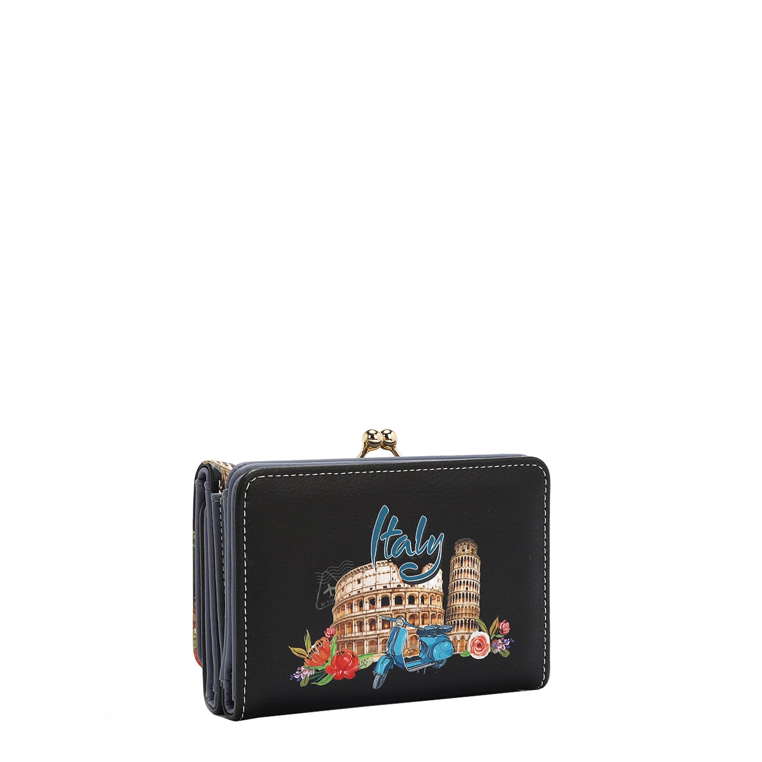 PORTAFOGLIO AGUSTINA TRIFOLD (<tc>MARTHA TRAVELS ITALY</tc>)