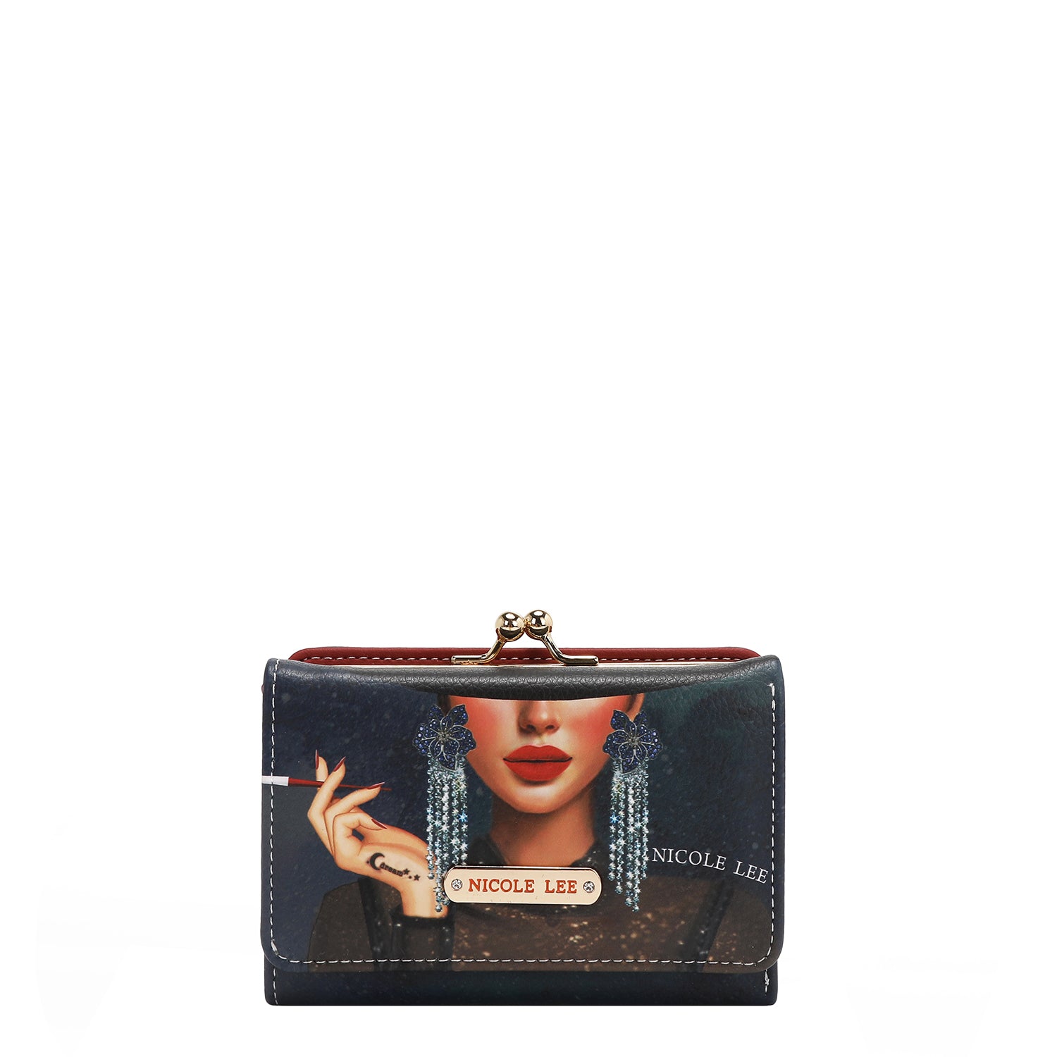 PORTEFEUILLE À TROIS VOLETS AGUSTINA (<tc>SAMANTHA LA BELLEZA</tc>)