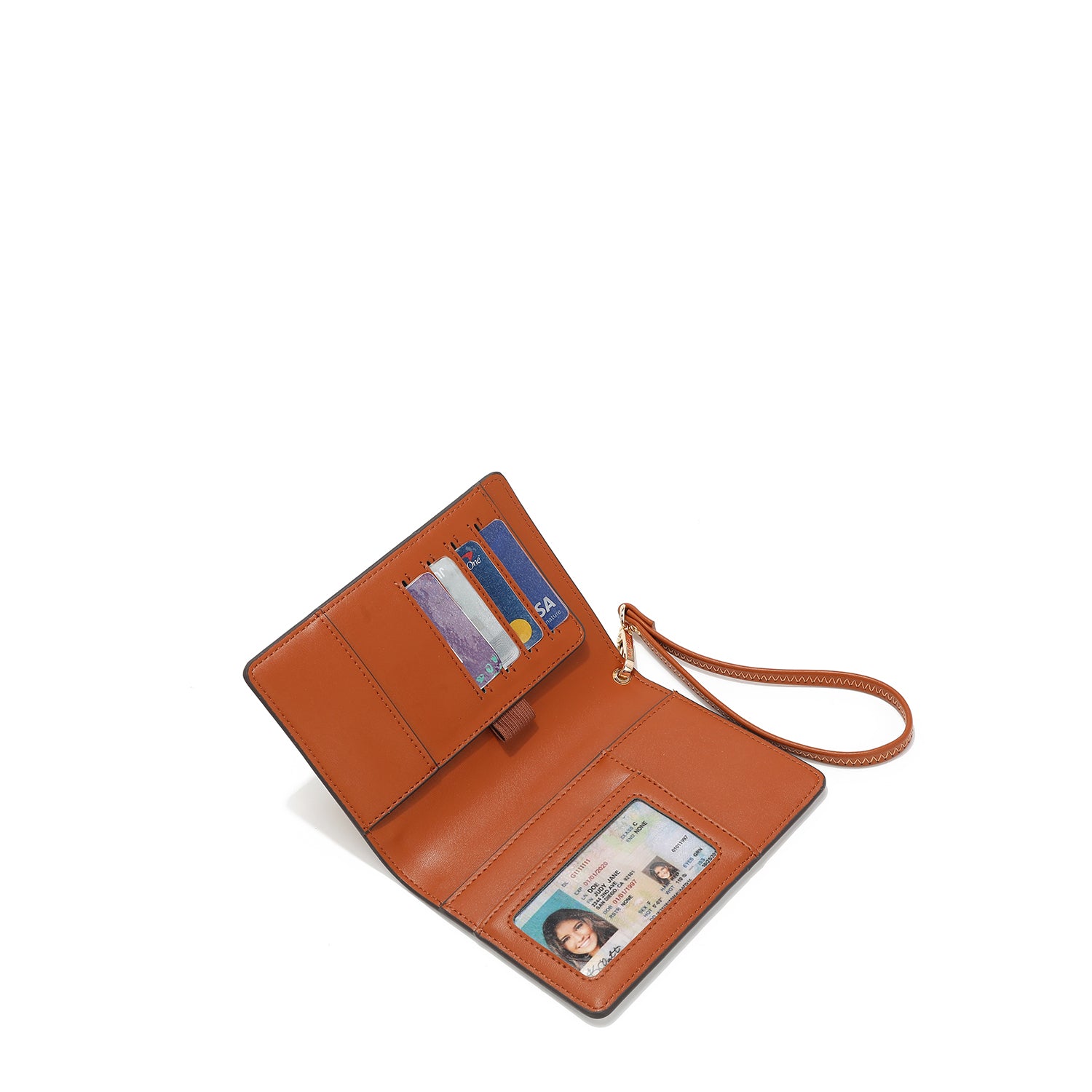 PASSPORT WALLET WITH STRAP (<tc><tc>Family Yearbook</tc></tc>)