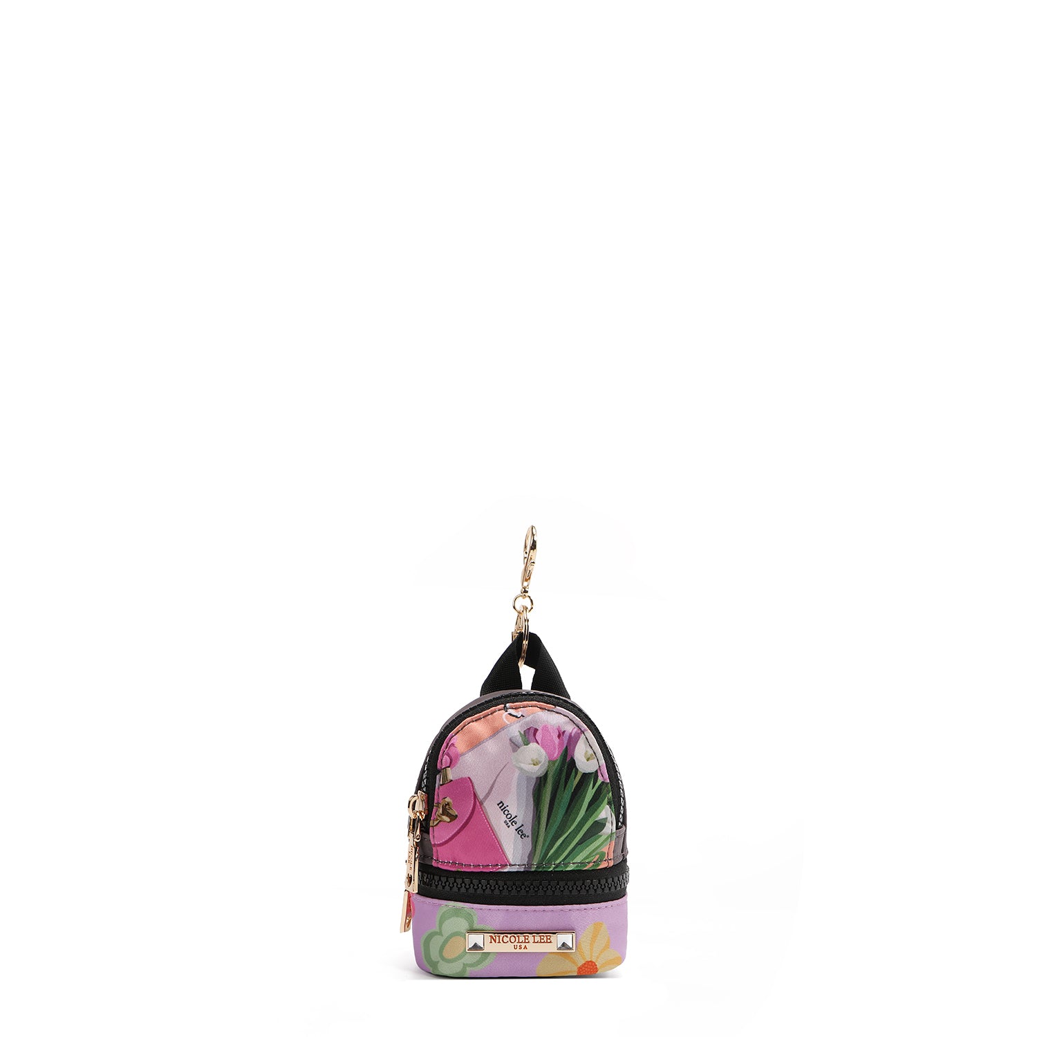MONEDERO MOCHILA MINI (VIOLET BLOSSOM)