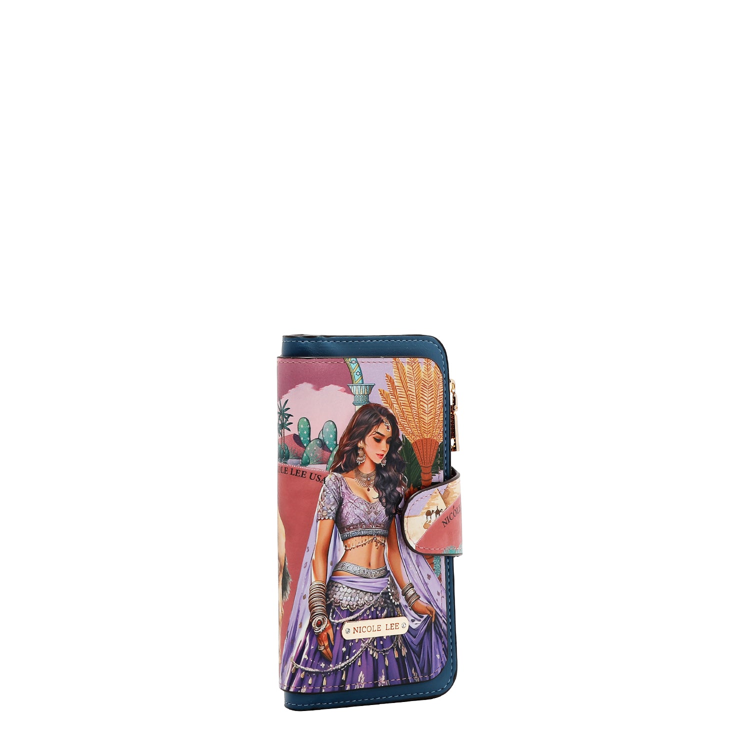 LAYERED FOLDABLE WALLET (<tc>QUEEN CLEOPATRA</tc>)