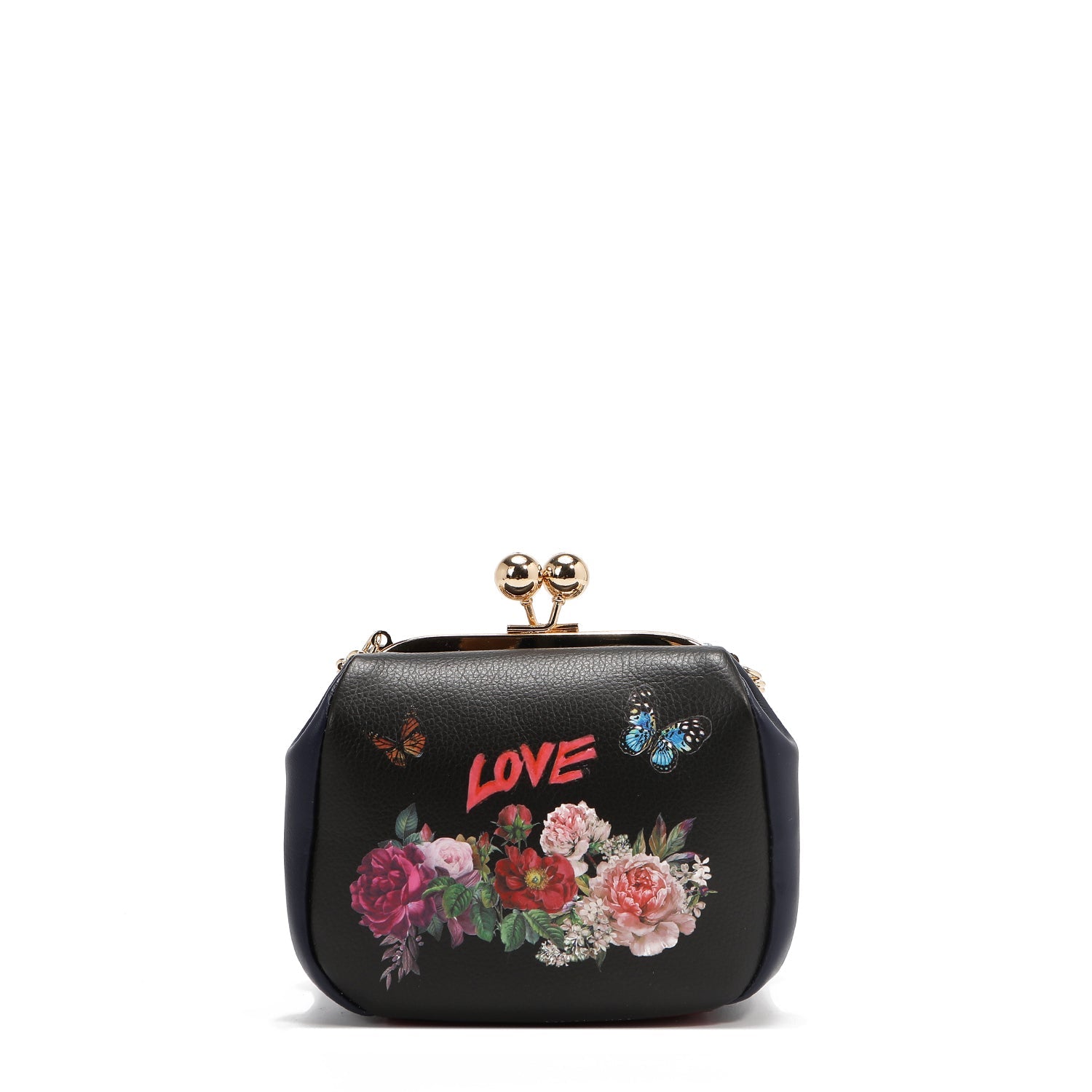 MINI BOLSO CRUZADO CON CIERRE KISS LOCK (SABINA IMAGINES)