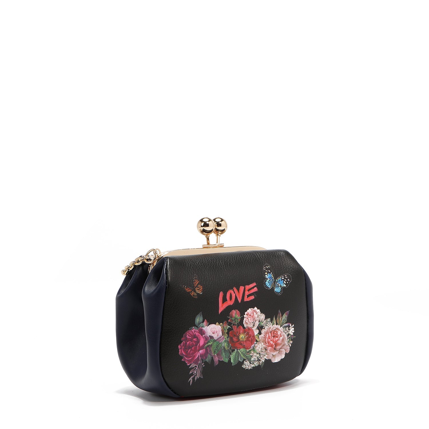 MINI BOLSO CRUZADO CON CIERRE KISS LOCK (SABINA IMAGINES)