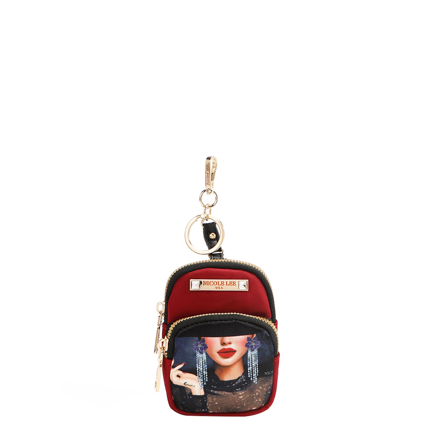 MINI PORTE-CLÉS SAC À DOS MANDY (<tc>SAMANTHA LA BELLEZA</tc>)