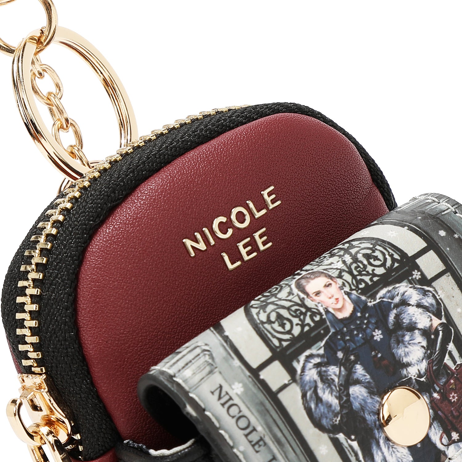KEYCHAIN ​​WITH MINI CASE (<tc>MODA SNOWFLAKE</tc>)