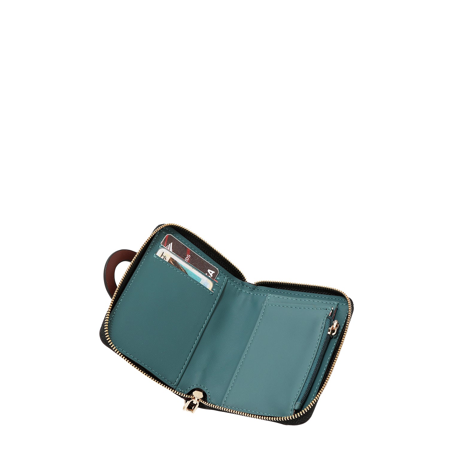 SMALL COMPACT ZIPPERED WALLET (<tc>MODA SNOWFLAKE</tc>)