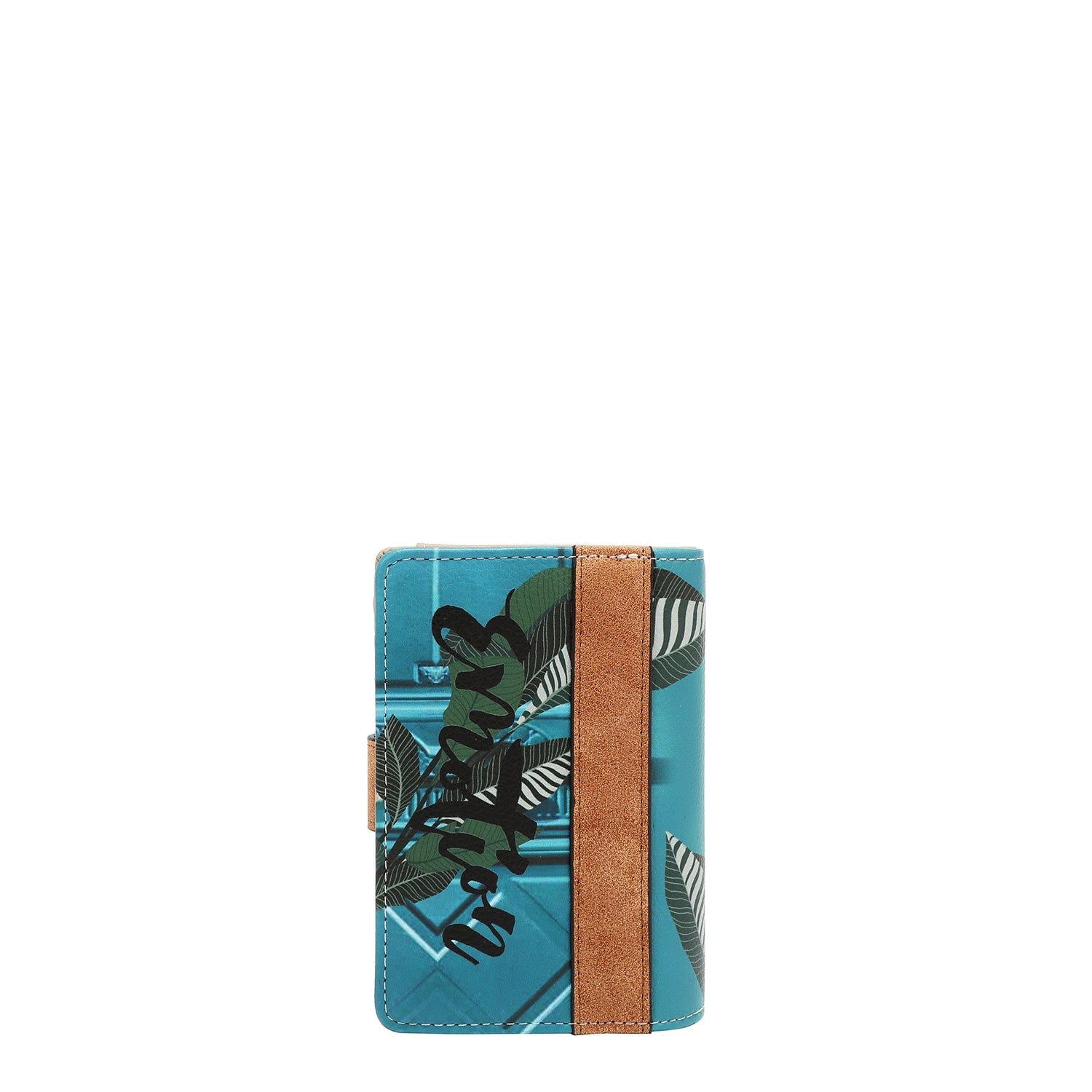 COMPACT WALLET ORGANIZER WITH SNAP TAB (<tc>EMOTION</tc>)