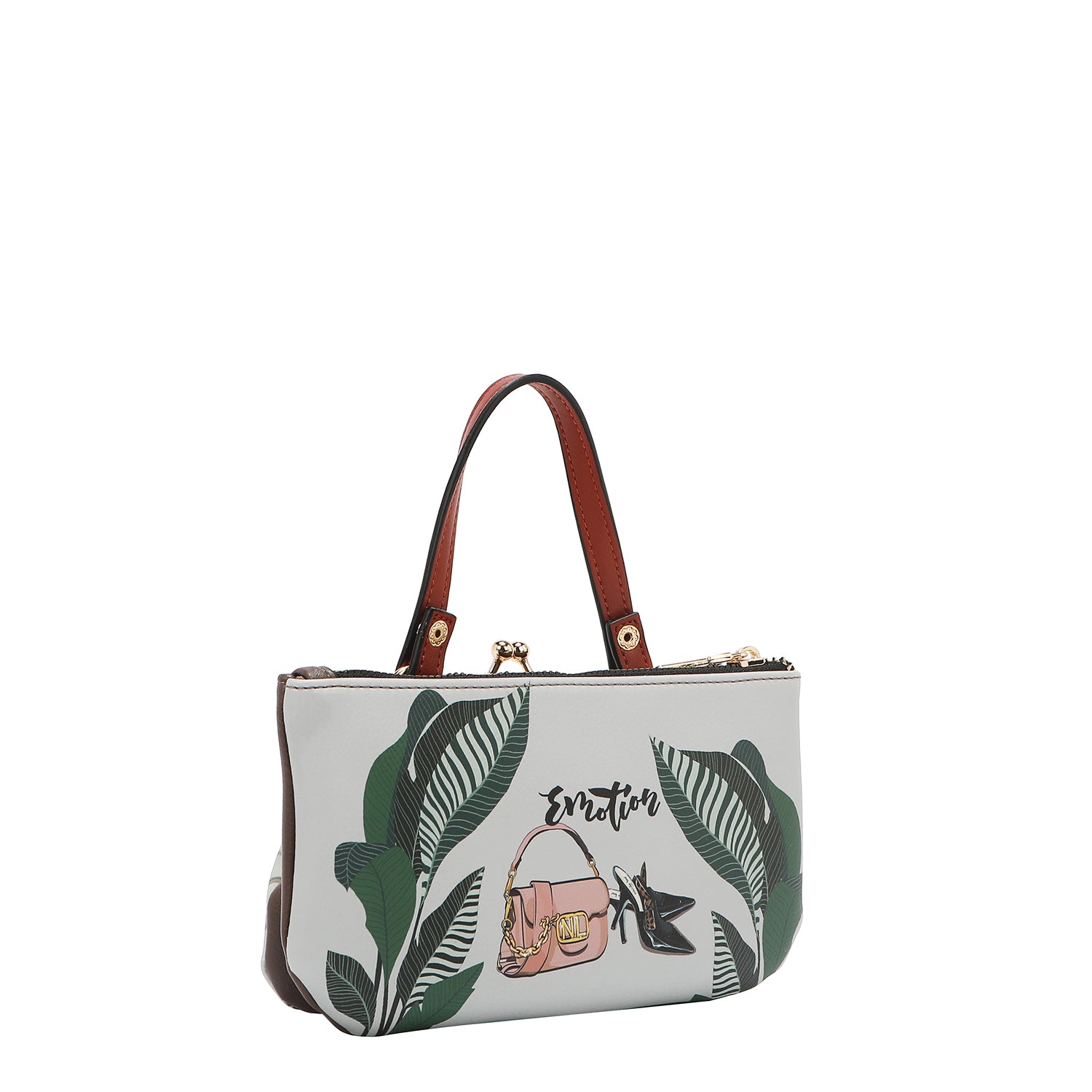 MEDIUM BAG WITH FRAME AND TOP HANDLE (<tc>EMOTION</tc>)
