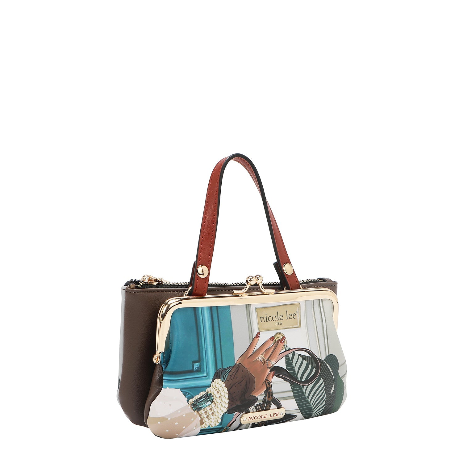 MEDIUM BAG WITH FRAME AND TOP HANDLE (<tc>EMOTION</tc>)