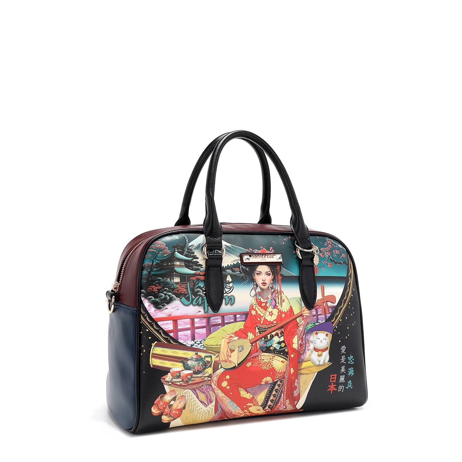 3-PIECE SET (HANDBAG, SHOULDER BAG, WALLET) (<tc>AKIKO LA BELLEZA</tc>)