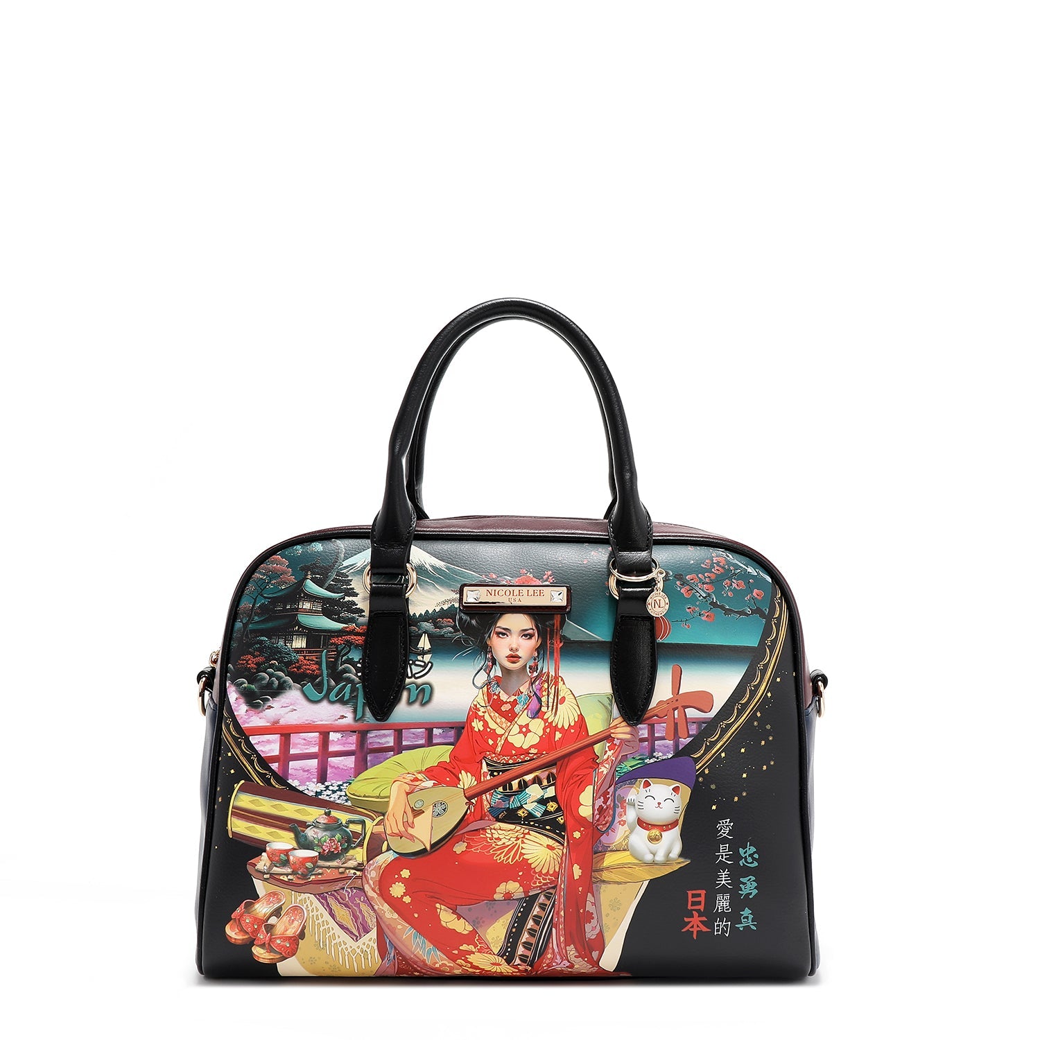 3-PIECE SET (HANDBAG, SHOULDER BAG, WALLET) (<tc>AKIKO LA BELLEZA</tc>)