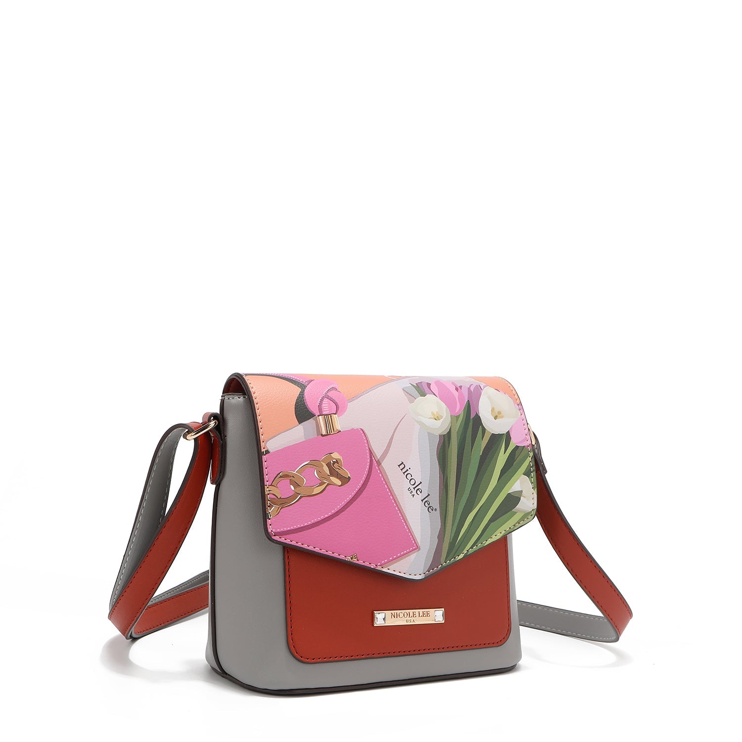 3-PIECE SET (BACKPACK, CROSSBODY BAG, WALLET) (<tc>VIOLET BLOSSOM</tc>)