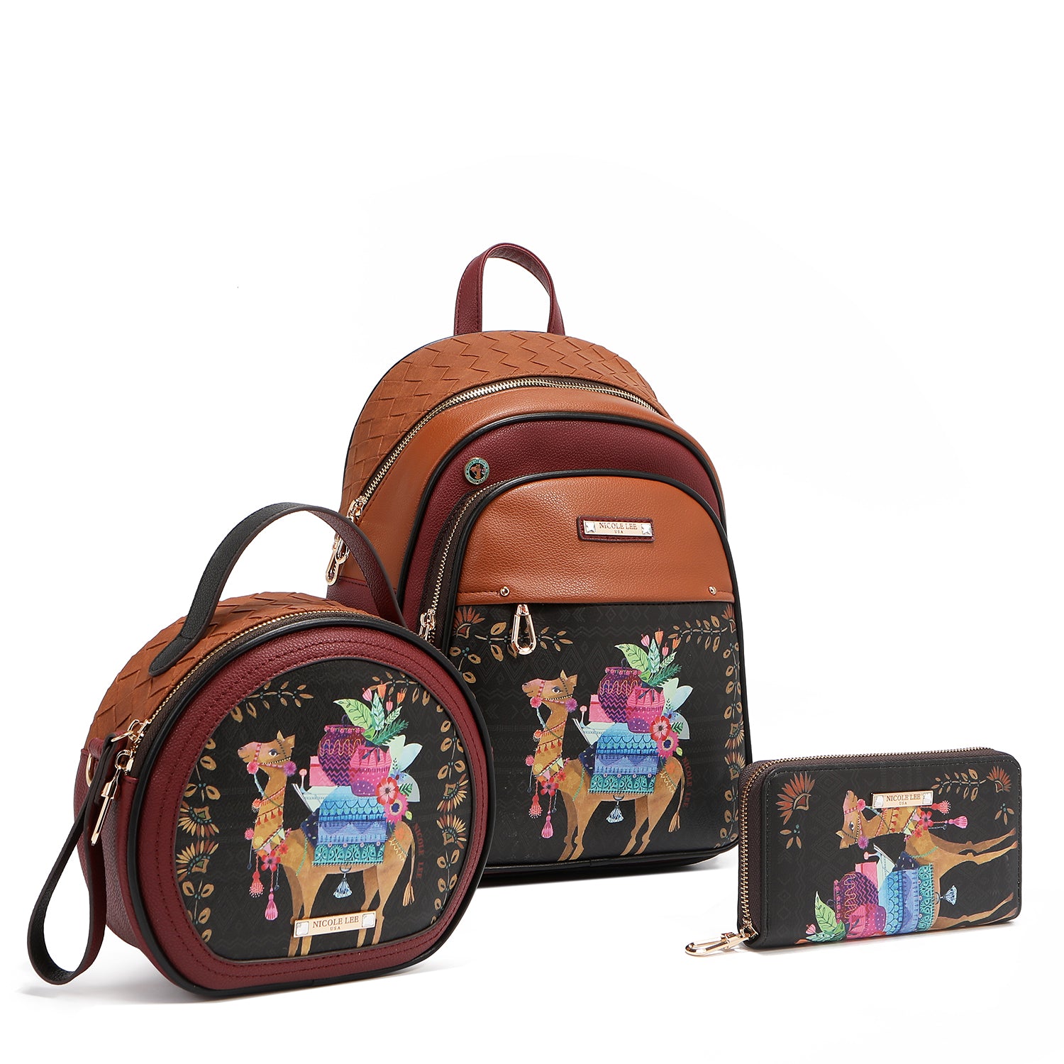 Set (backpack, bandit and wallet) (Sahara Treasure)