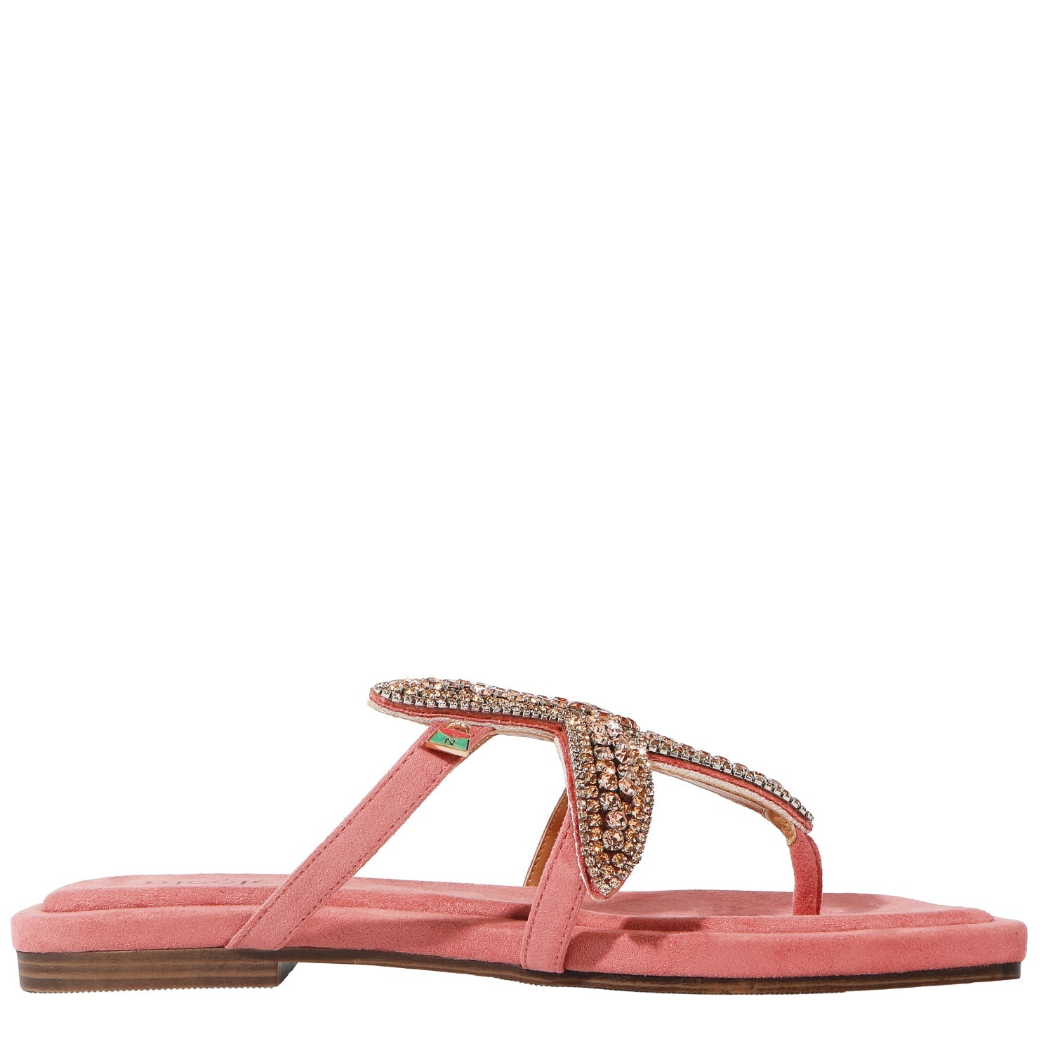 Zehensandalen mit Seestern (rosa)