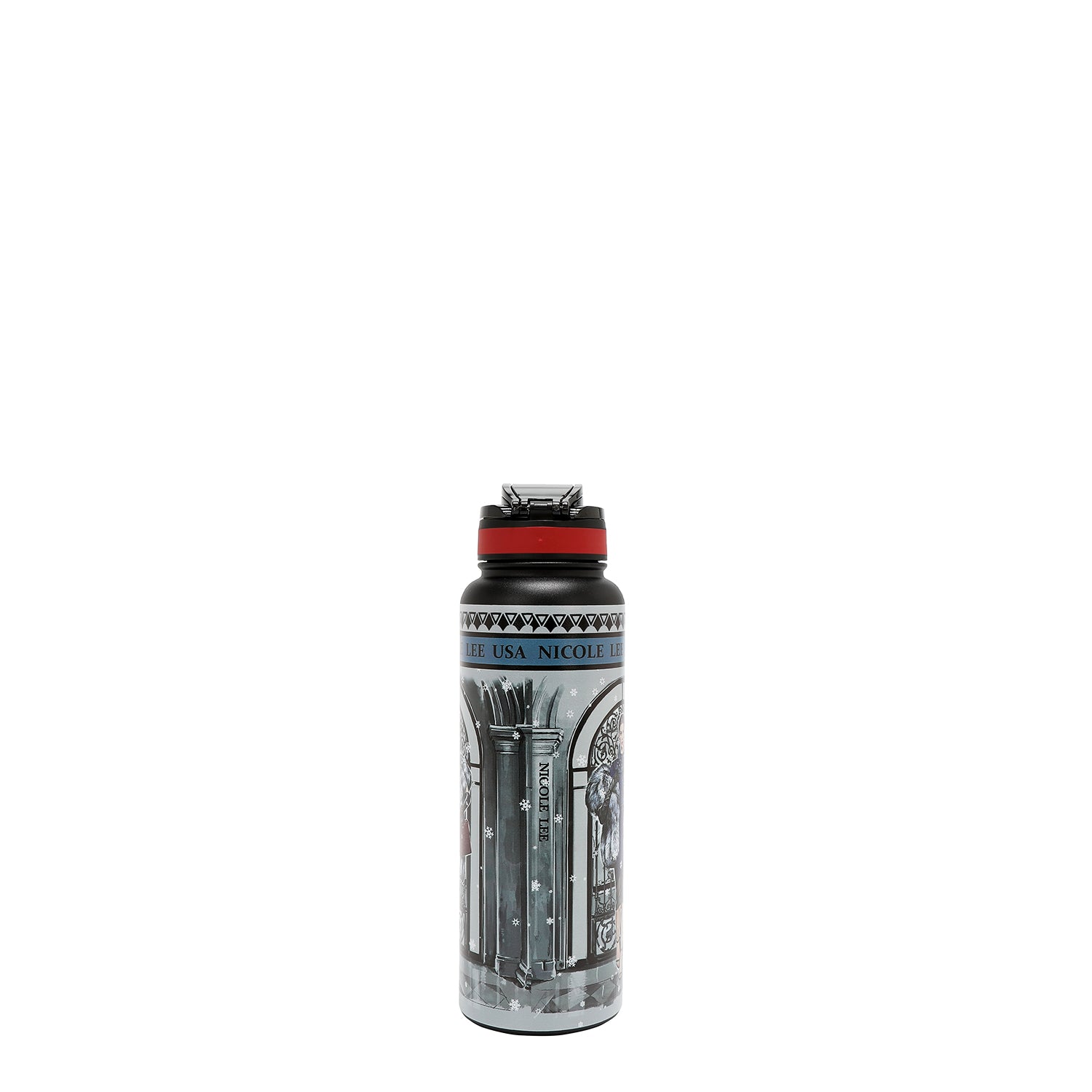 BOTTLE GLASS 1.2 L (<tc>MODA SNOWFLAKE</tc>)