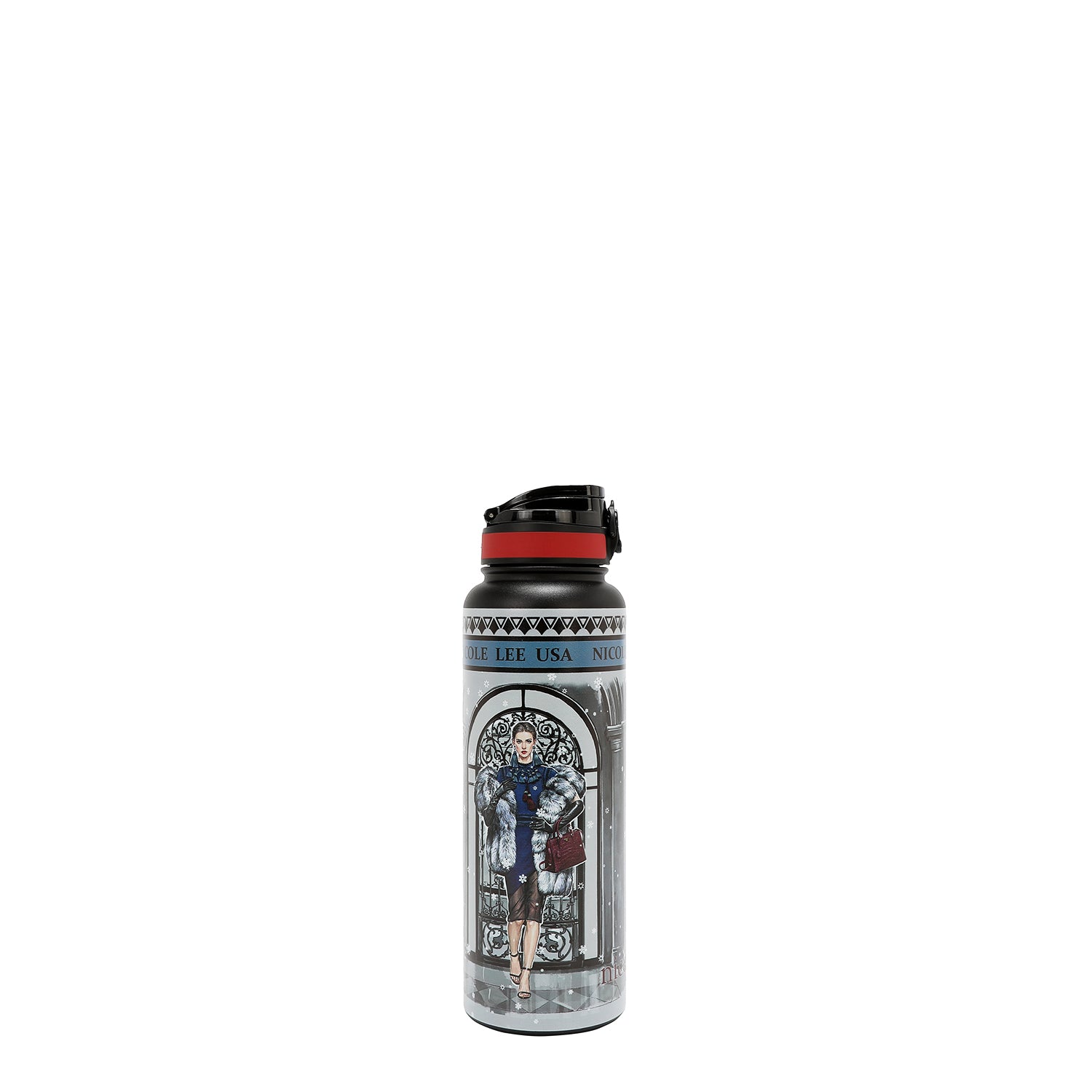 GLASFLASCHE 1,2 L (<tc>MODA SNOWFLAKE</tc>)