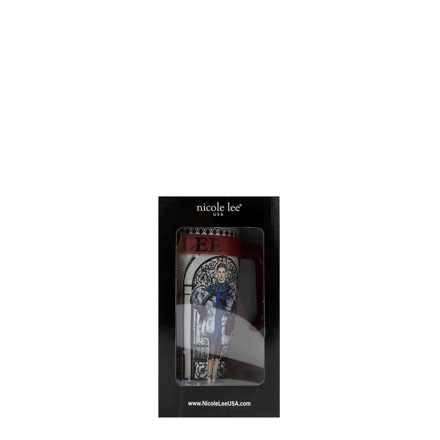 1.2L DESIGNER CUP WITH HANDLE (<tc>MODA SNOWFLAKE</tc>)