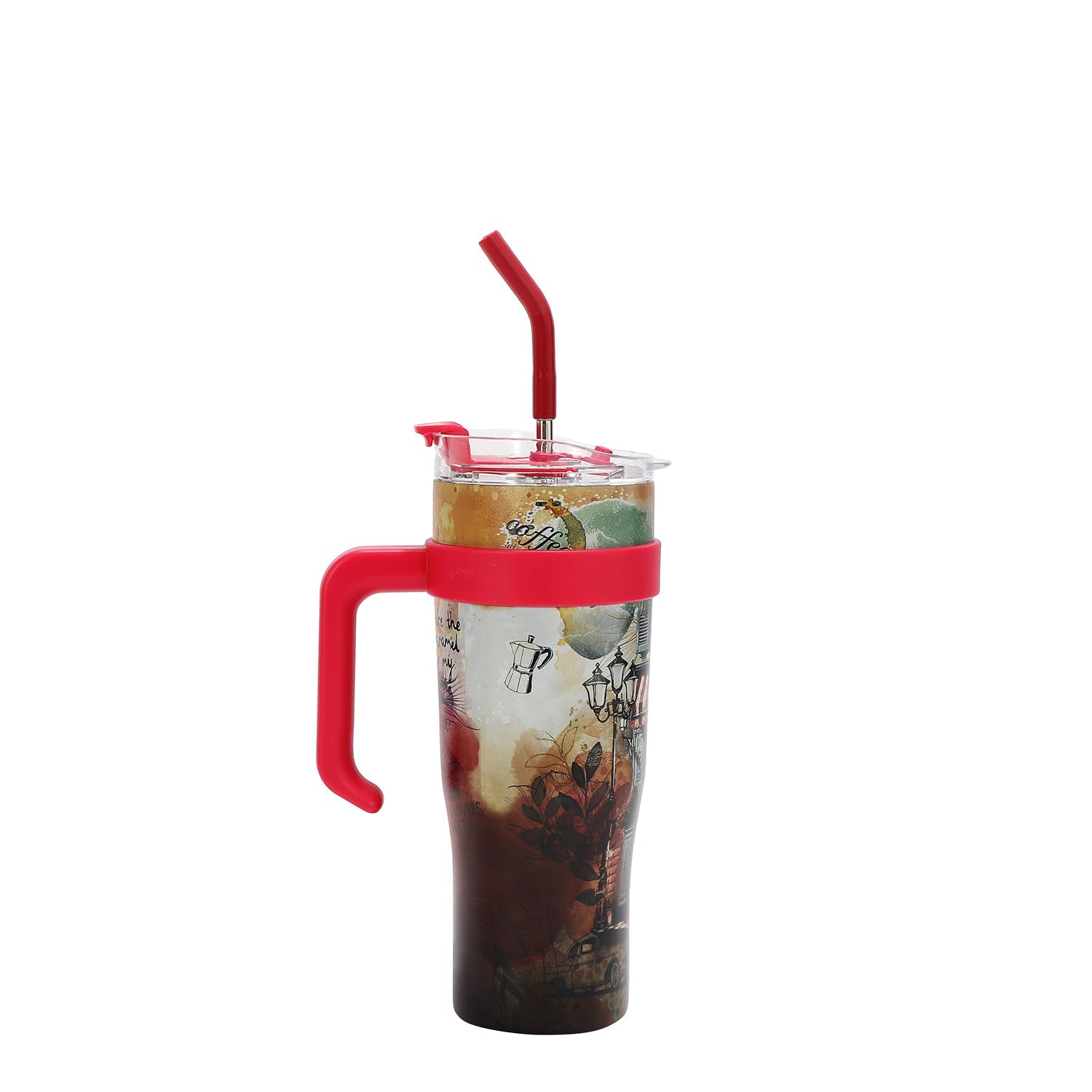 VASO CON ASA 1.2L CON DISEÑO (VIRTUAL FRIEND)