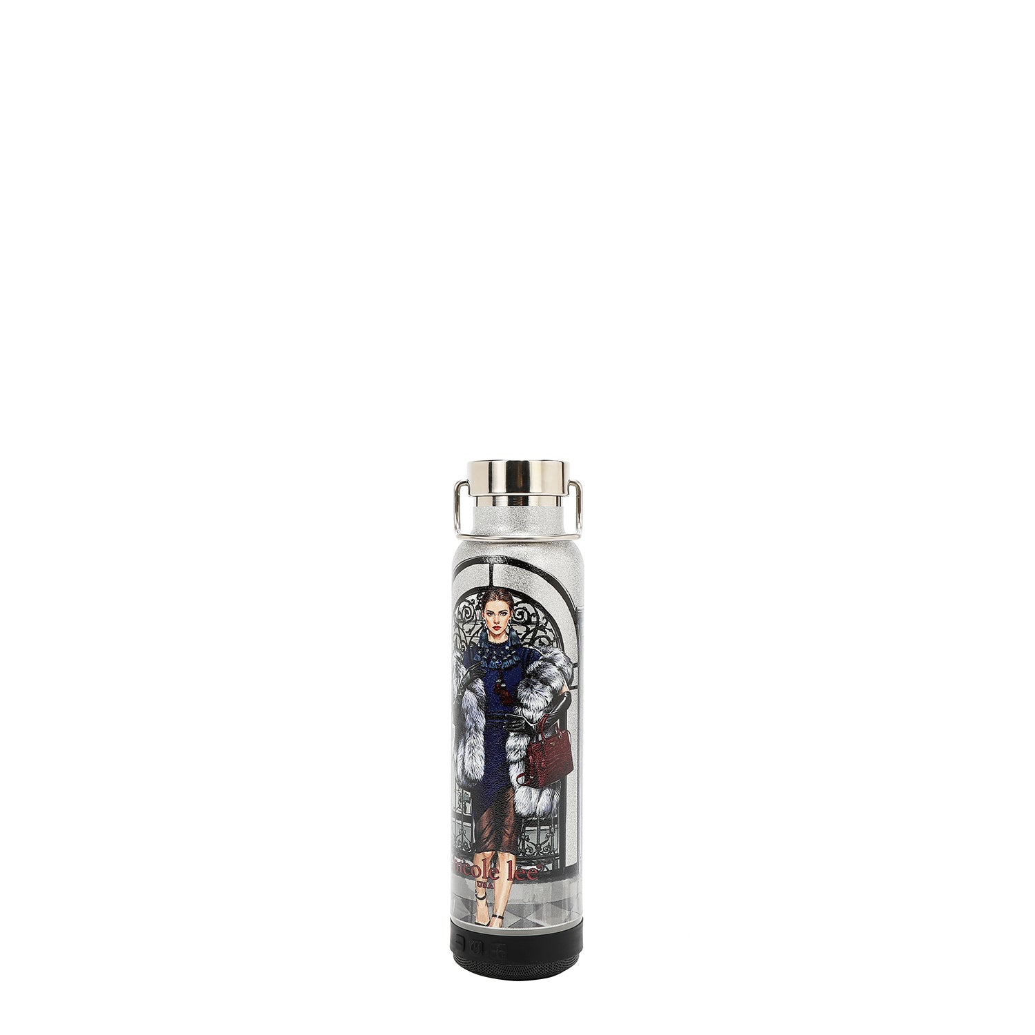 THERMISCHBECHER MIT BLUETOOTH-LAUTSPRECHER (<tc>MODA SNOWFLAKE</tc>)