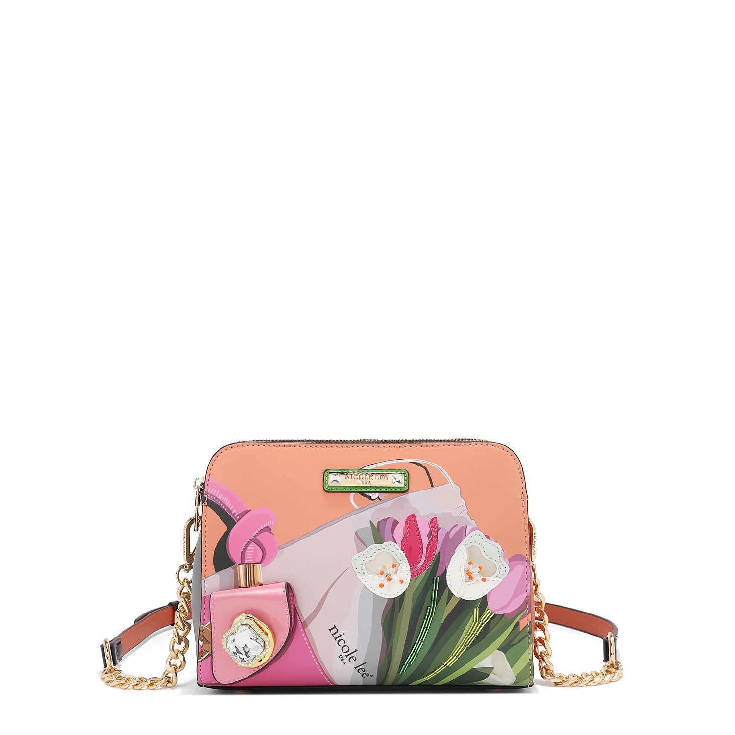 BOLSO CRUZADO (VIOLET BLOSSOM)