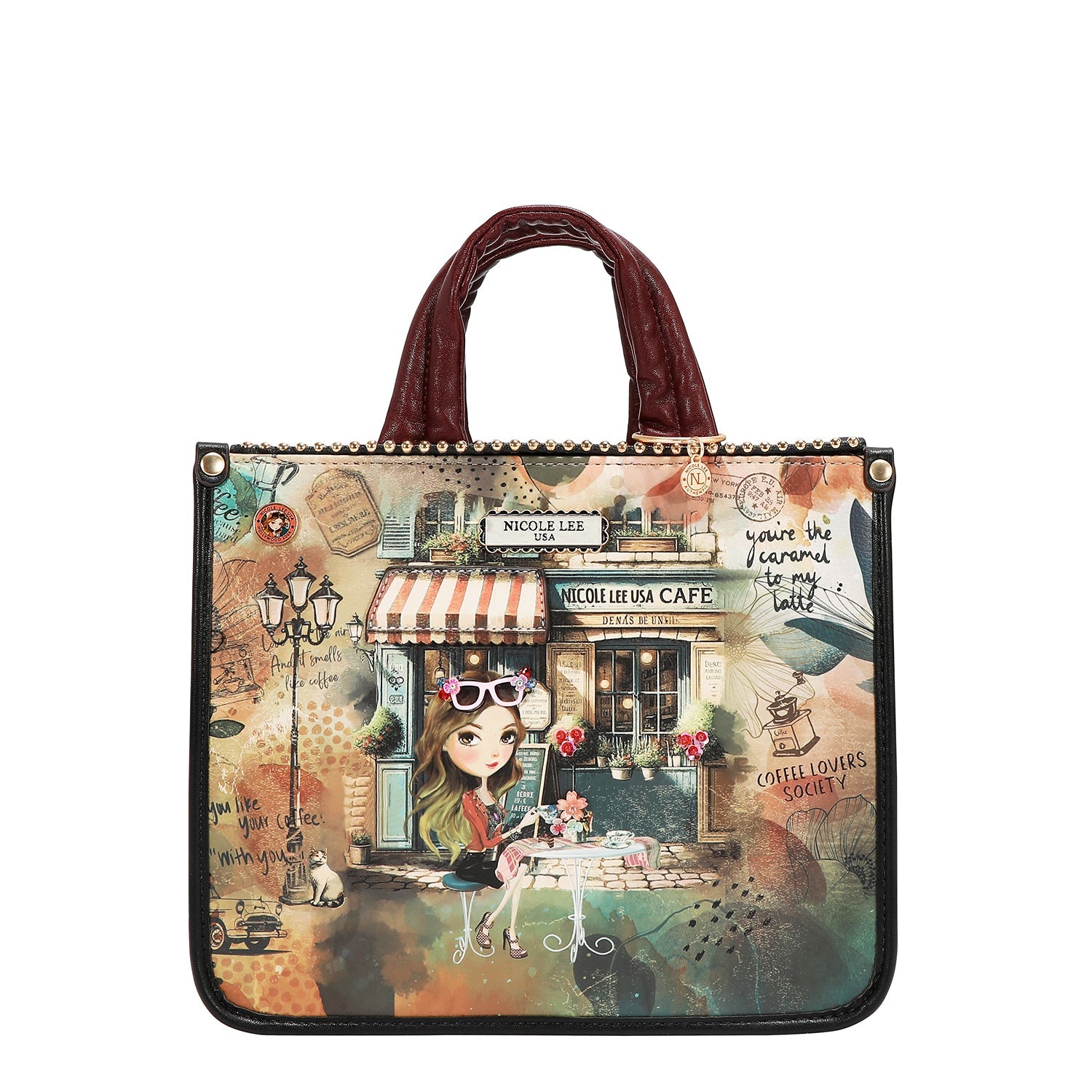 MINI BOLSO TOTE (VIRTUAL FRIEND)