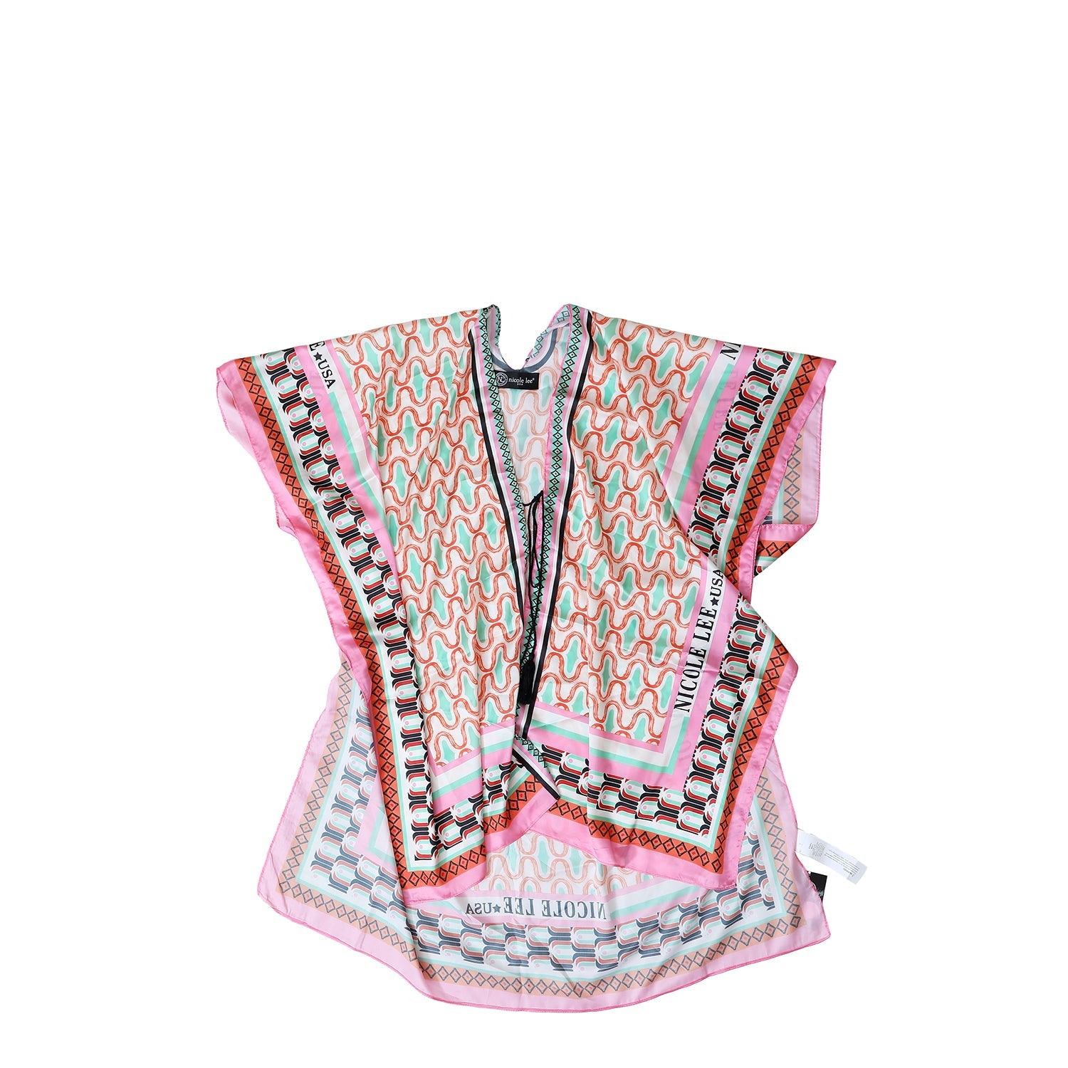 Printed kimono