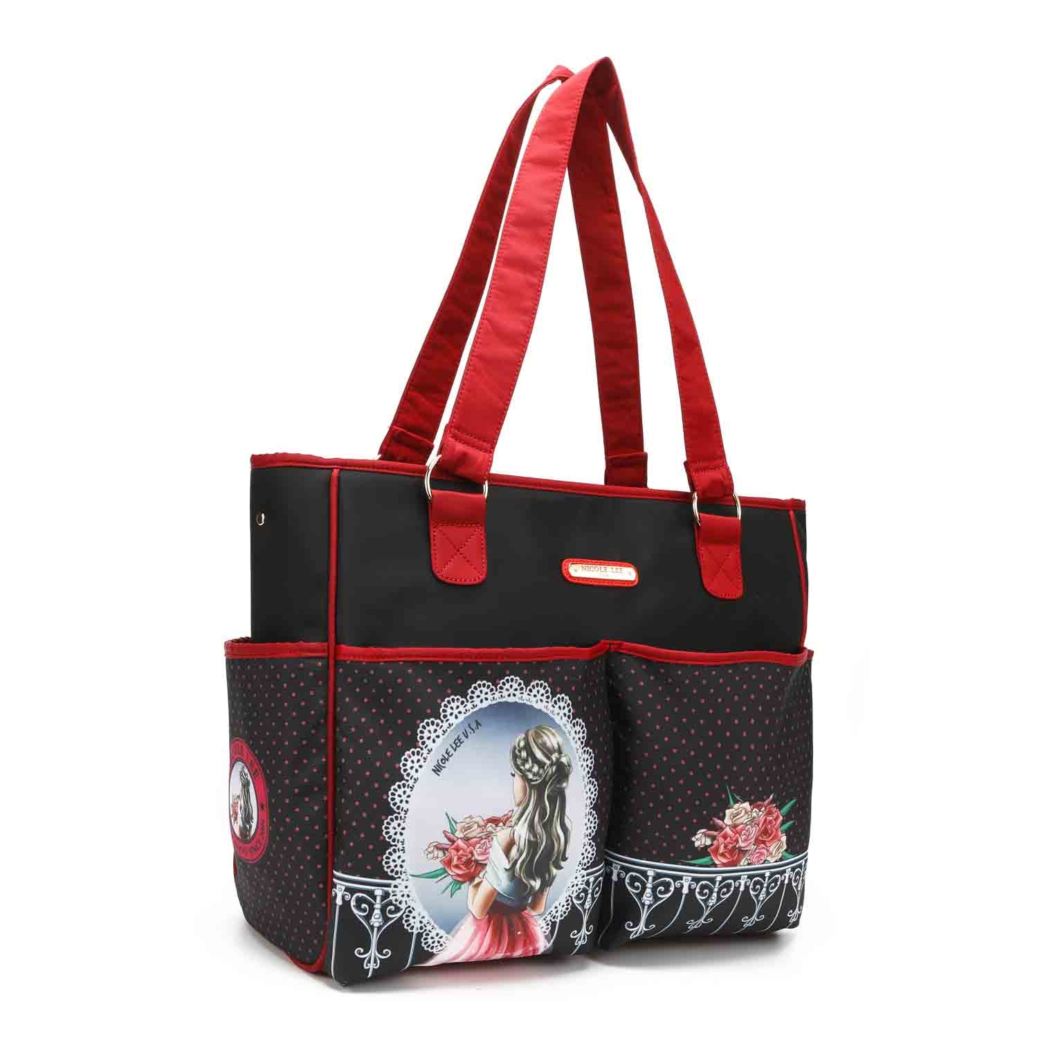 BOLSA MODERNA PARA PAÑALES MULTIFUNCIONAL CON CAMBIADOR