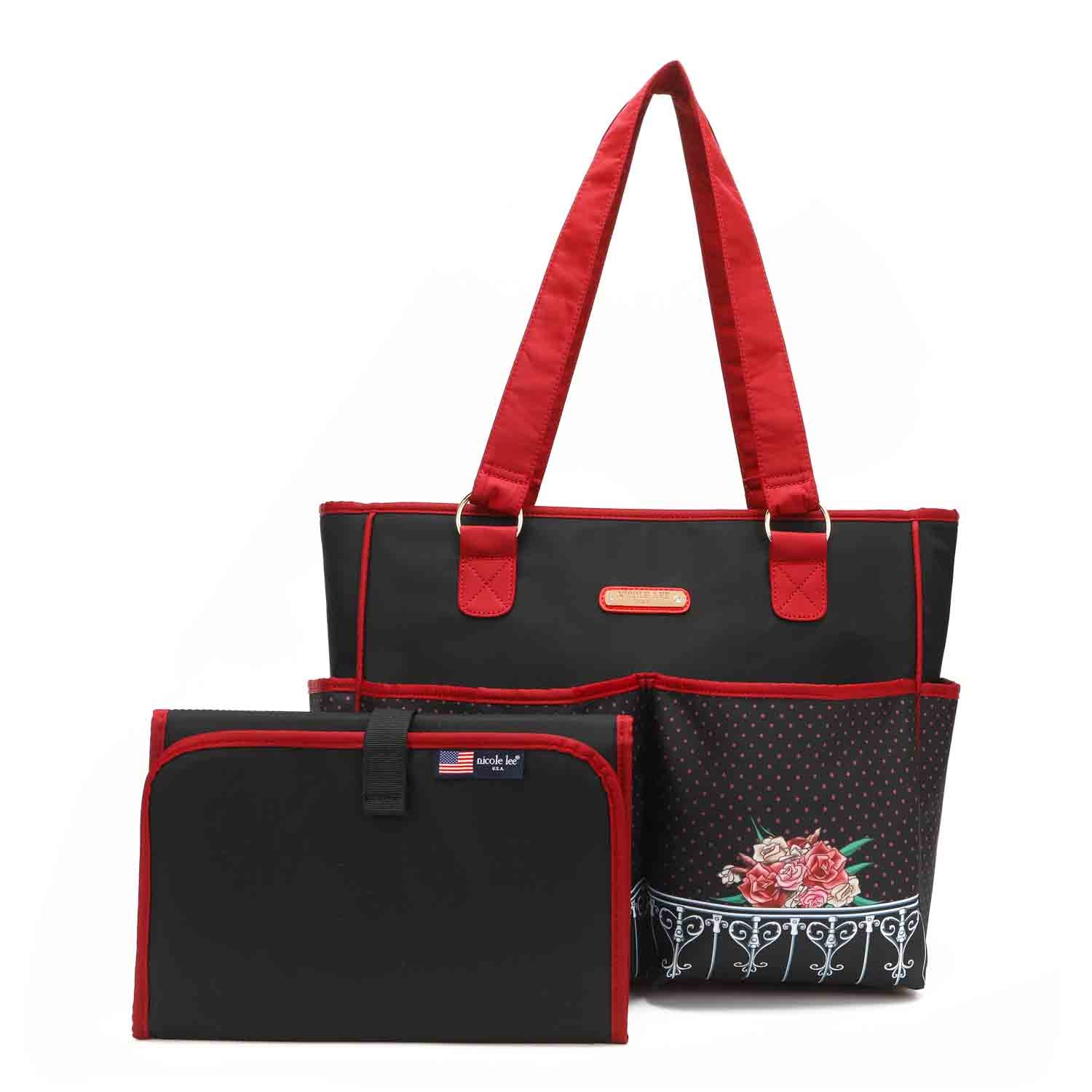 BOLSA MODERNA PARA PAÑALES MULTIFUNCIONAL CON CAMBIADOR