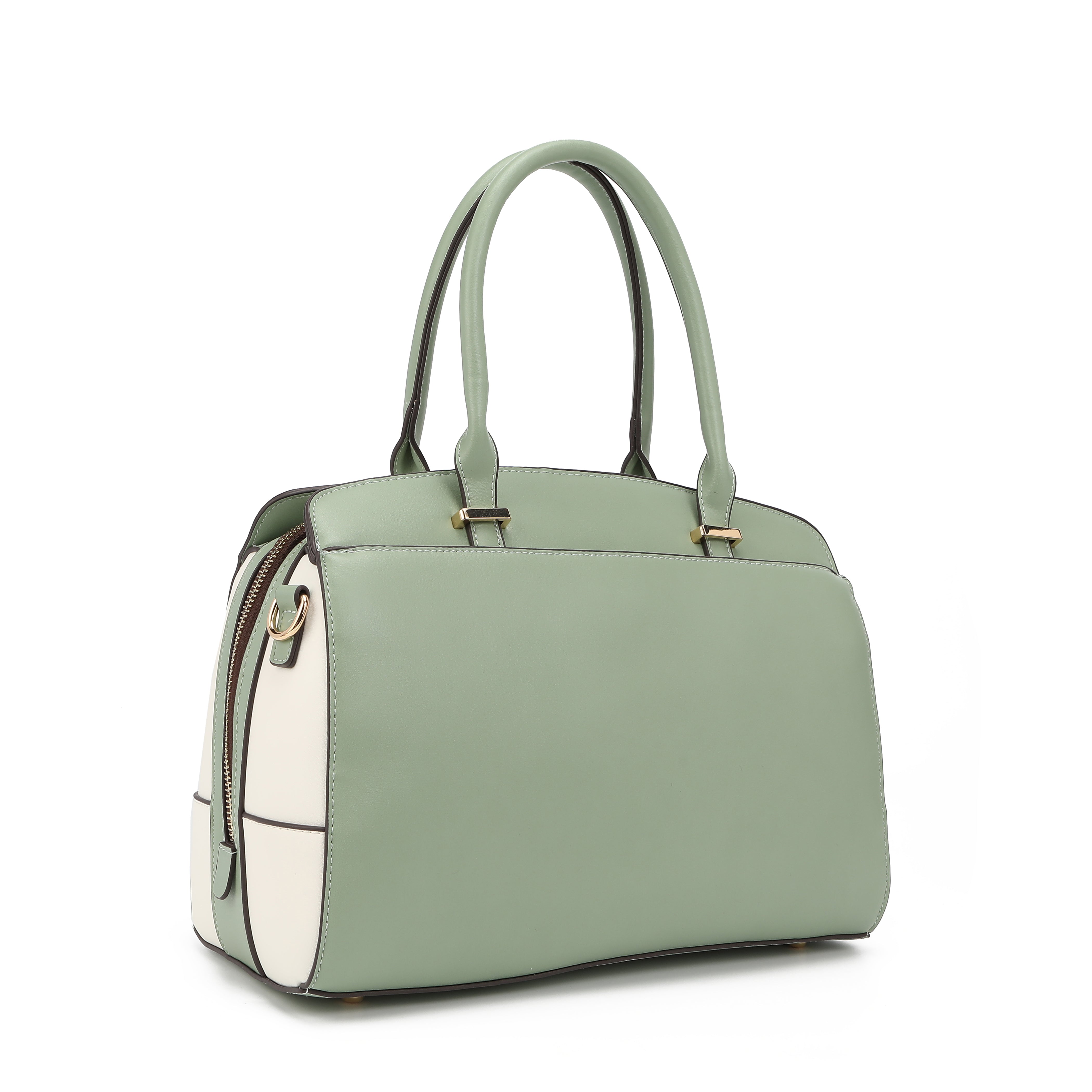 BOLSO BAHUL CON BORDADO FLORAL