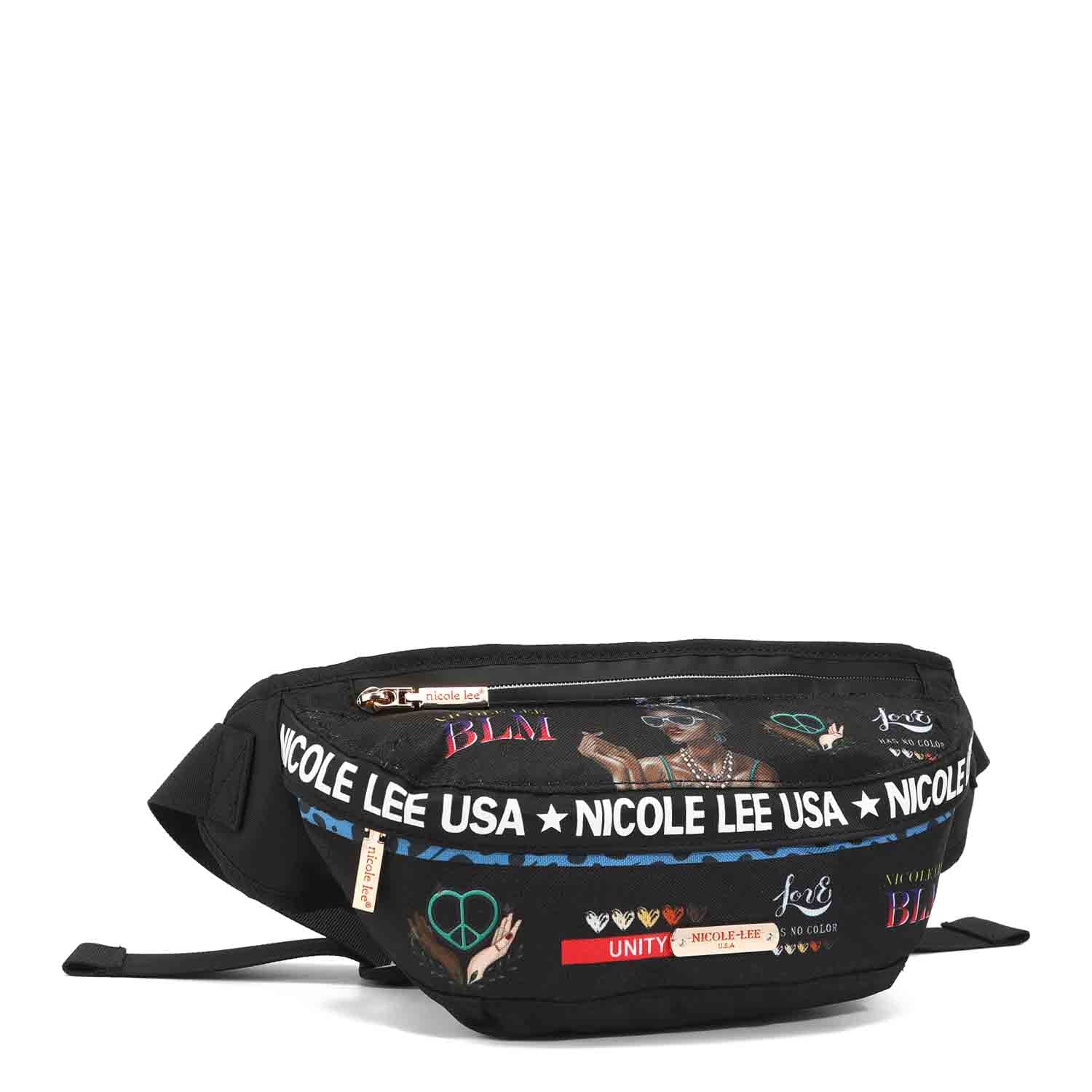 RIÑONERA MODERNA CON ESTAMPADO