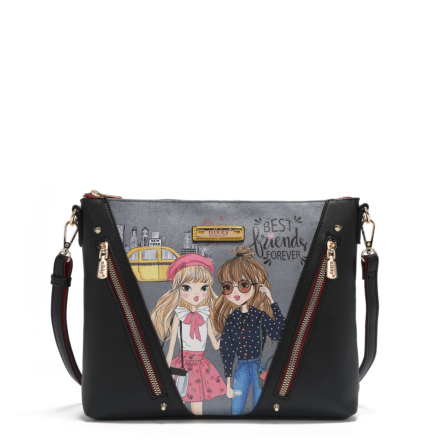 BORSA A TRACOLLA "AMICI LOOK ALIKE".