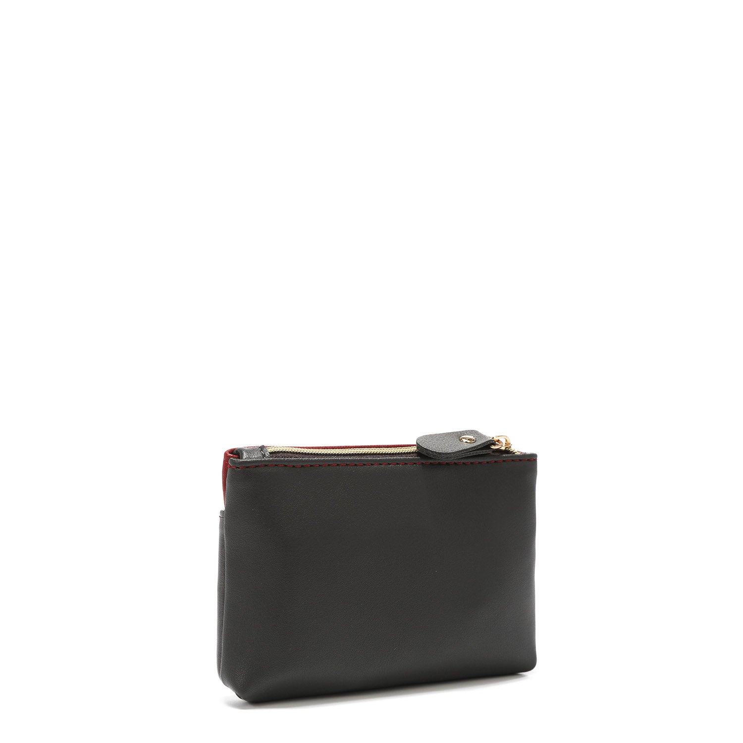MONEDERO PEQUEÑO PLANO CON CREMALLERA